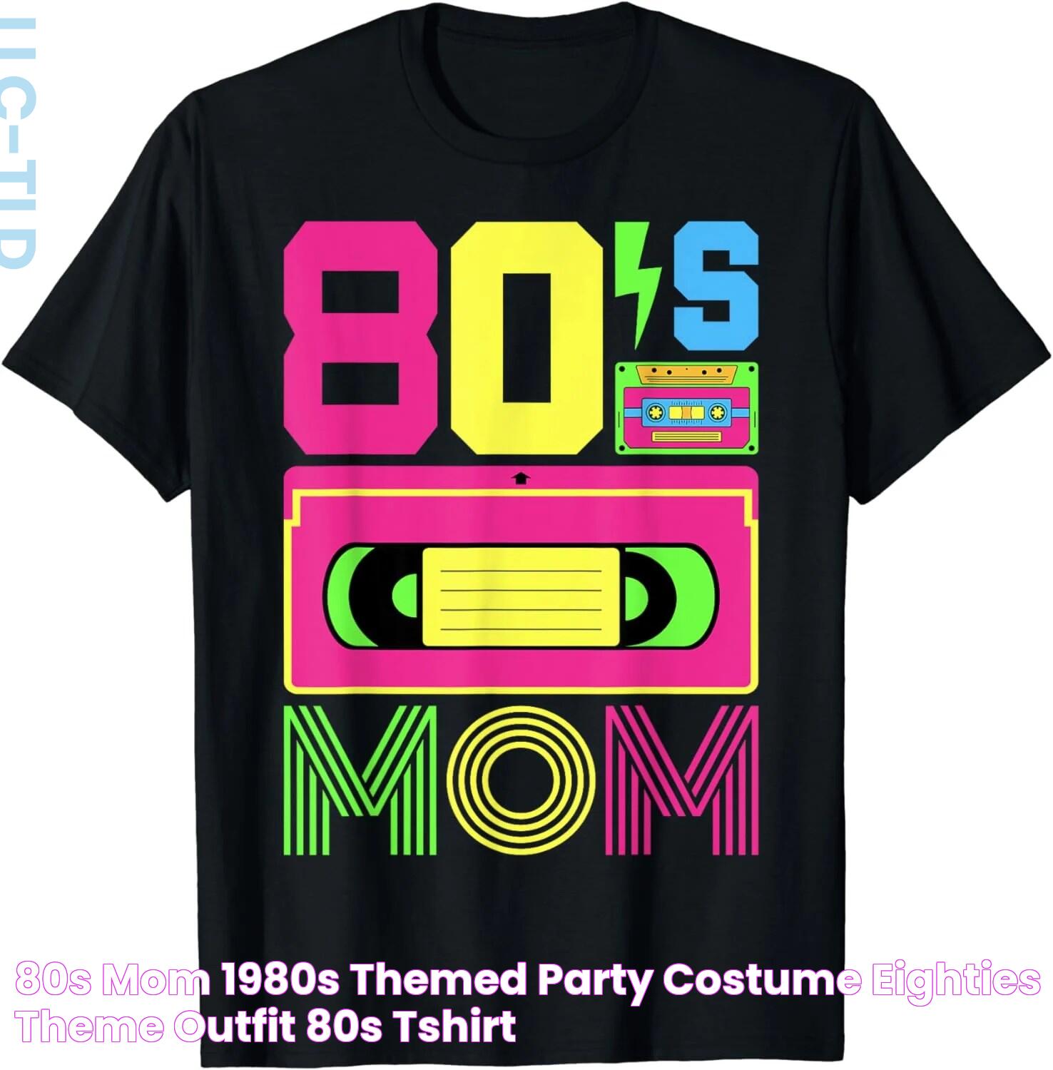 80s Mom 1980s Themed Party Costume Eighties Theme Outfit 80s TShirt