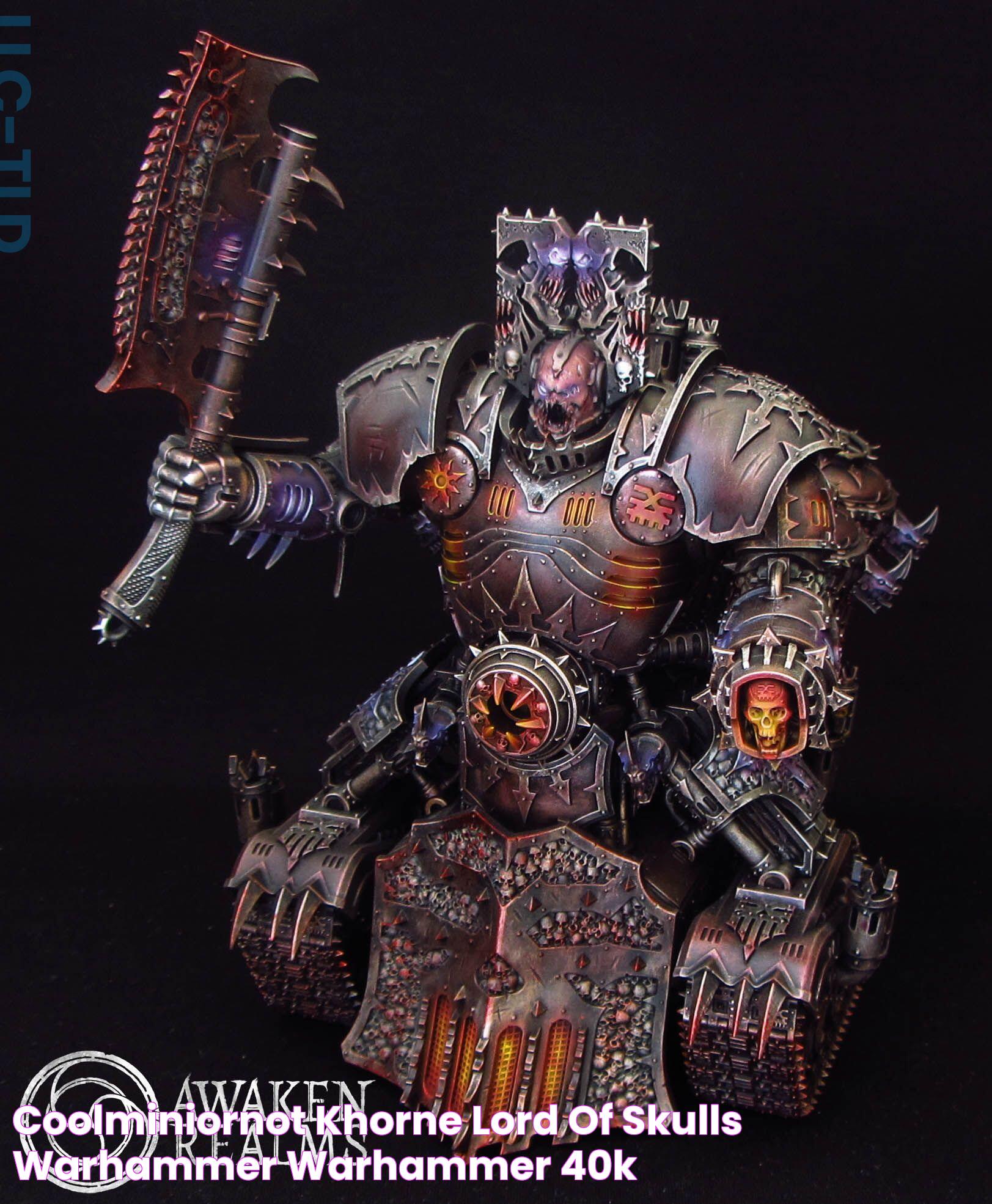 Warhammer 40k Khorne: The Chaos God Of Blood And Battle