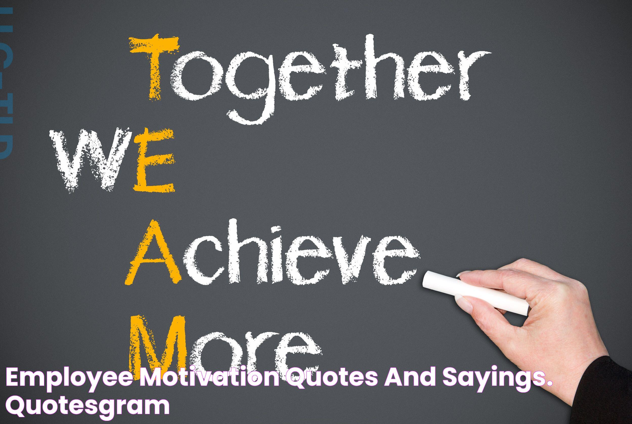 Employee Motivation Quotes And Sayings. QuotesGram