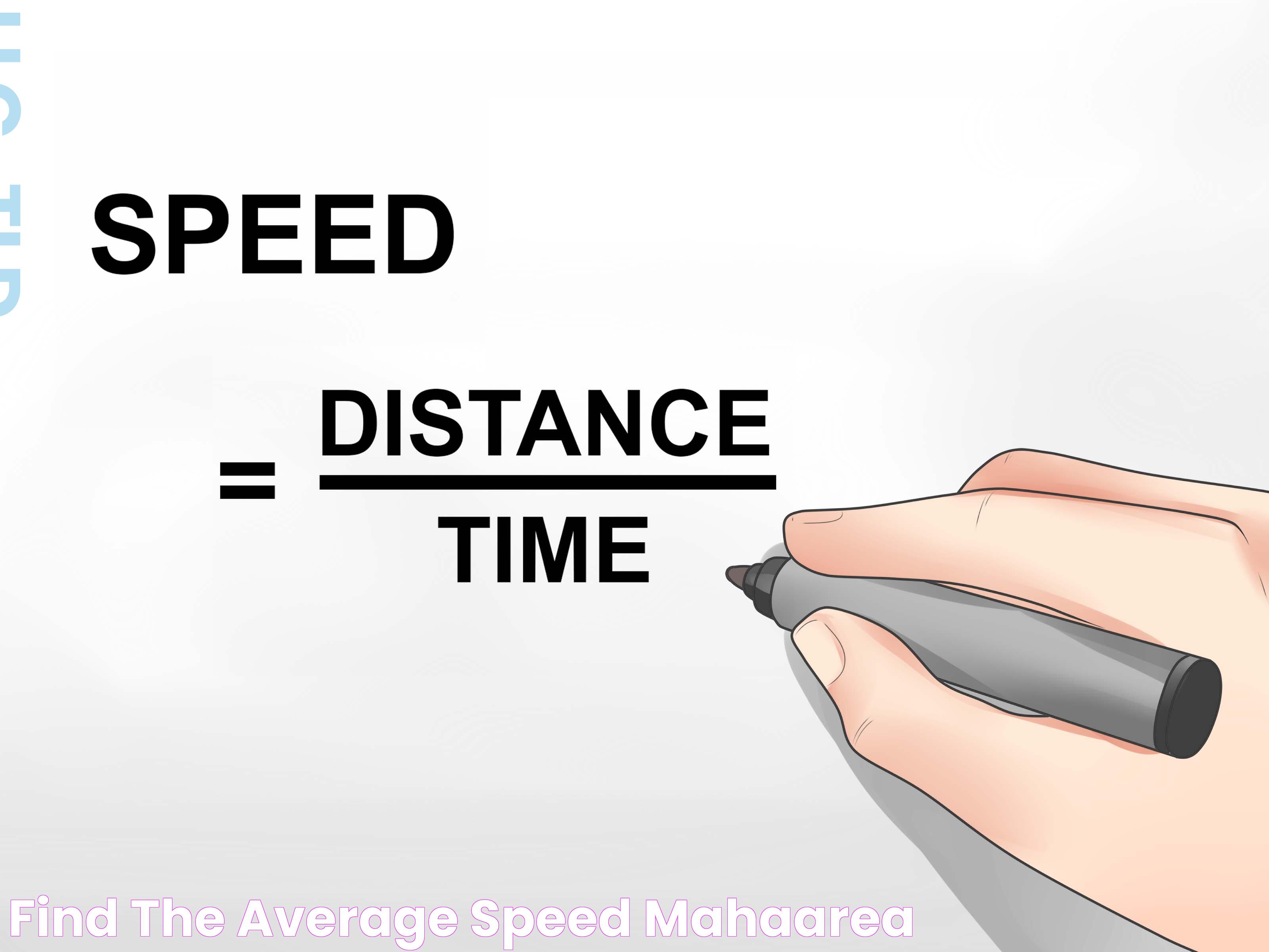 Find the average speed mahaarea