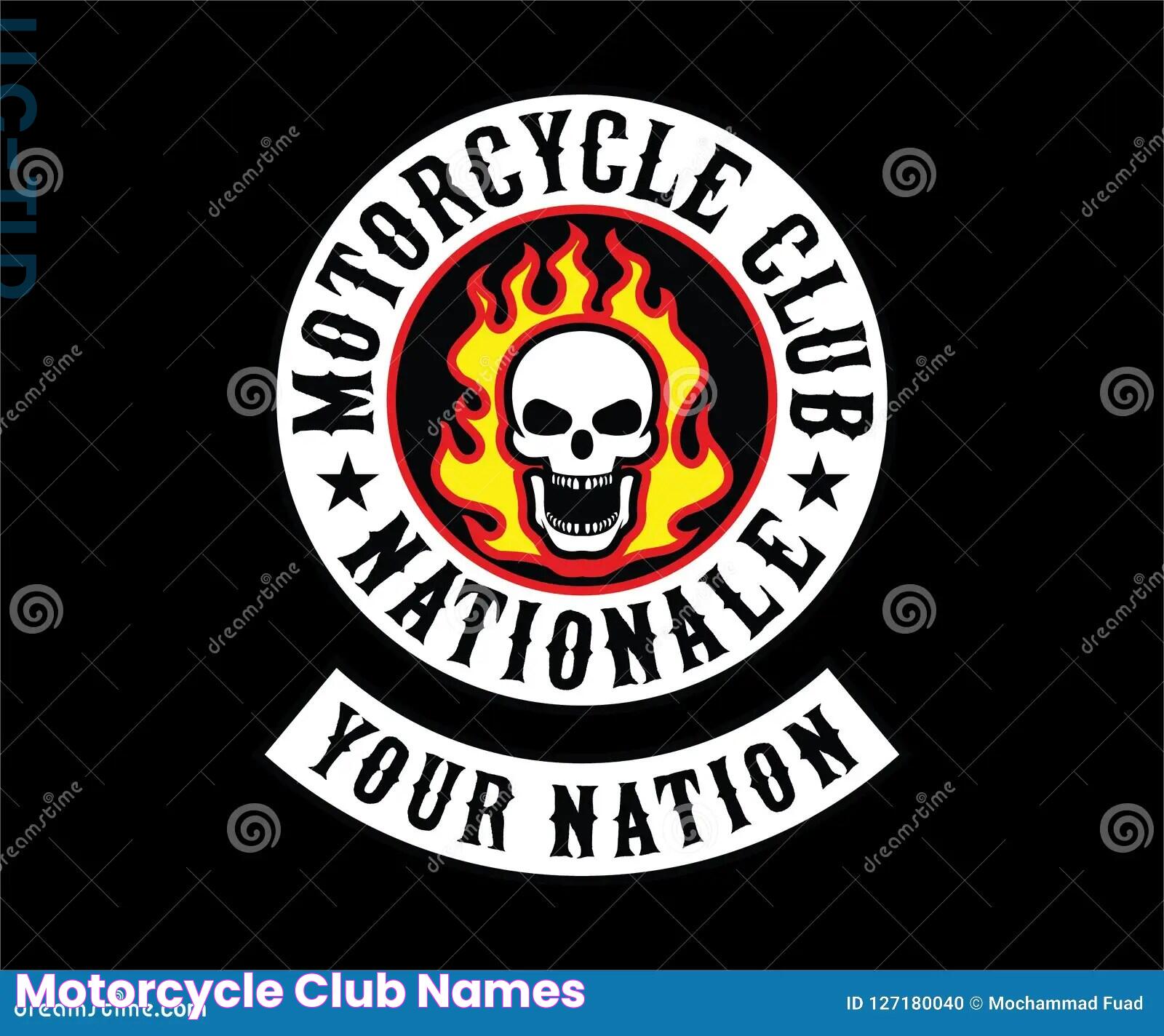 Motorcycle Club Names