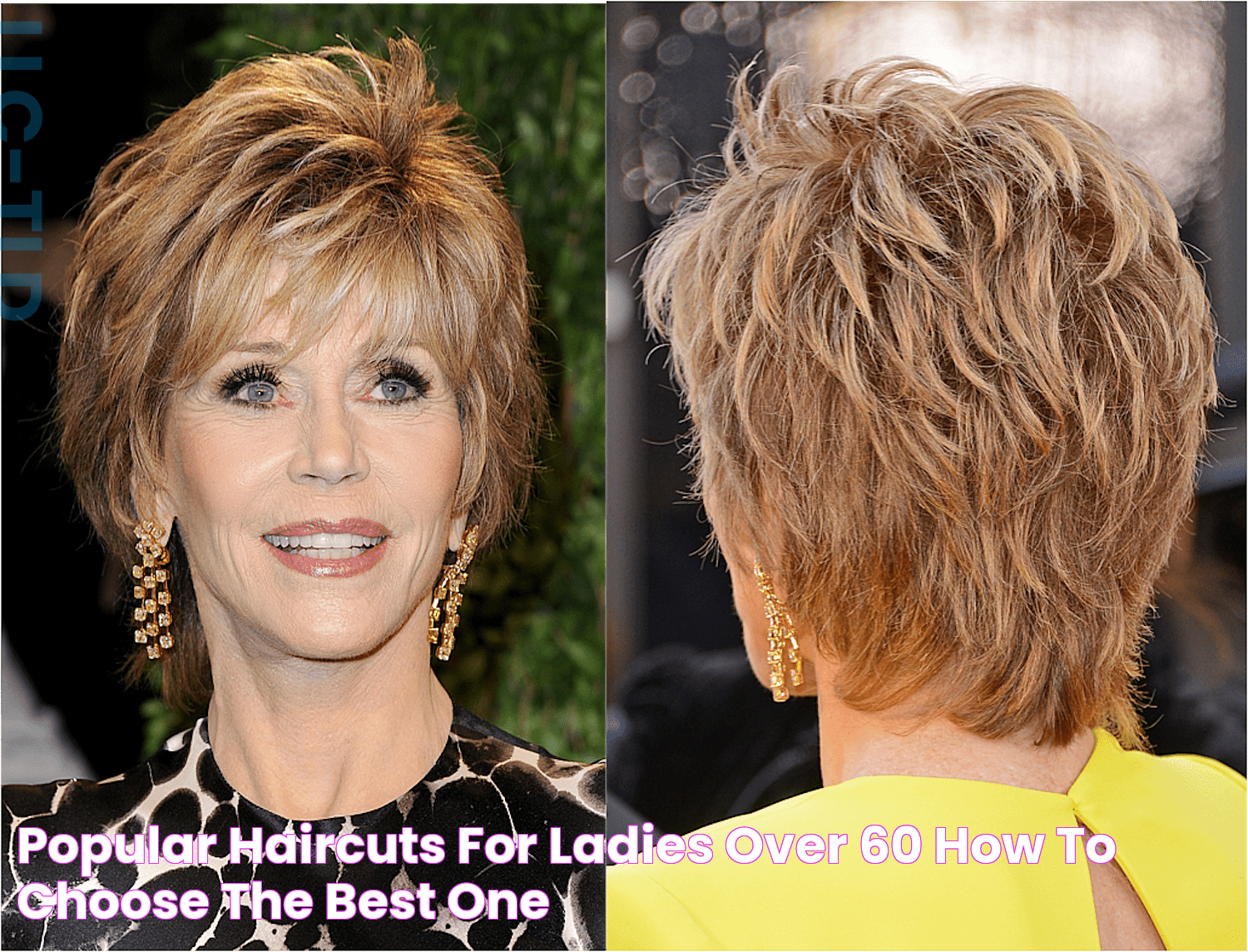 Popular haircuts for ladies over 60, how to choose the best one