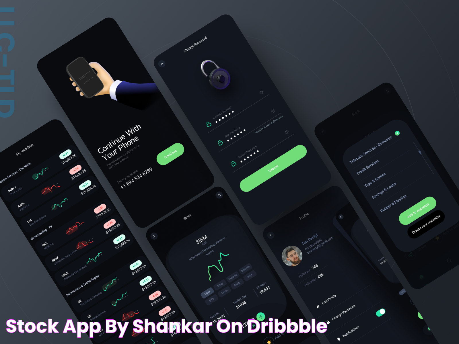 Stock App by Shankar 👋🏻😎 on Dribbble