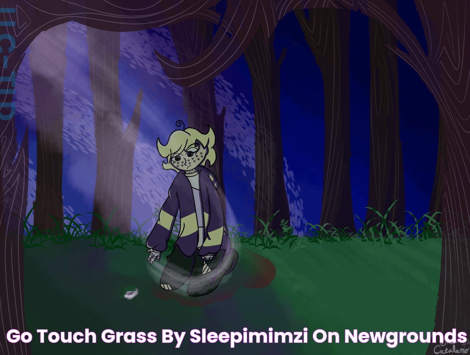 go touch grass by SleepiMimzi on Newgrounds