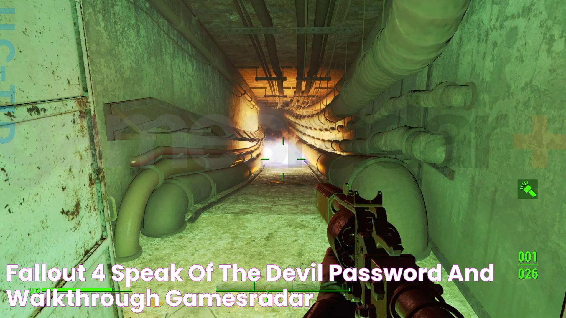 Mastering Fallout 4: The Mystery Of The Speak Of The Devil Password