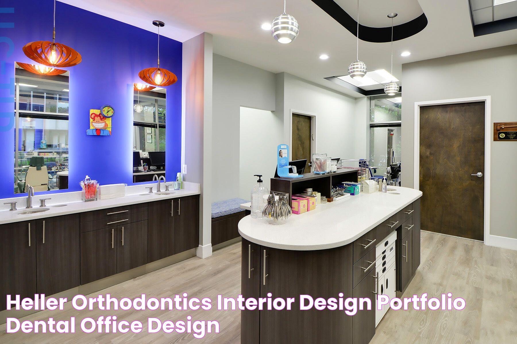 Heller orthodontics Interior Design Portfolio Dental office design