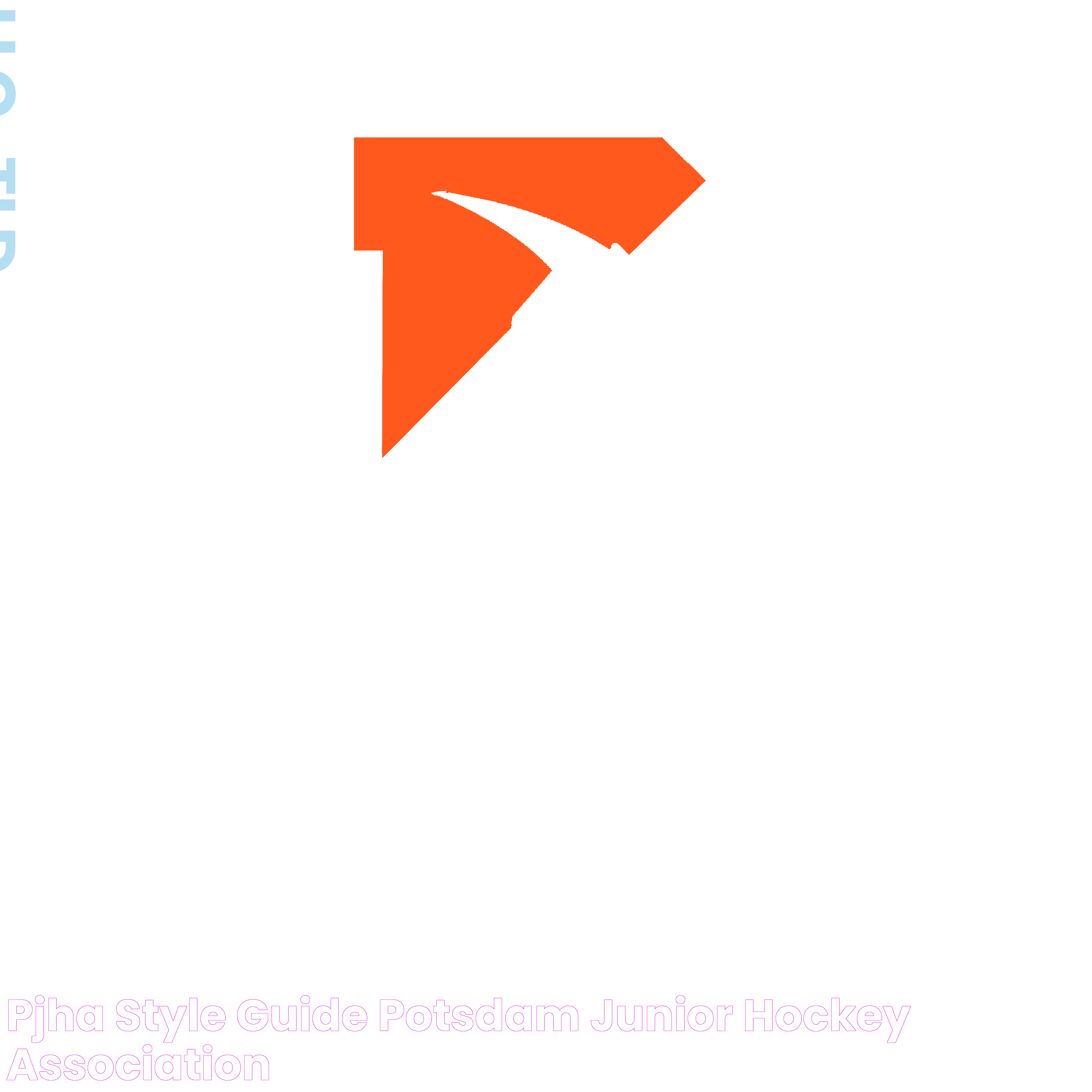 PJHA Style Guide Potsdam Junior Hockey Association