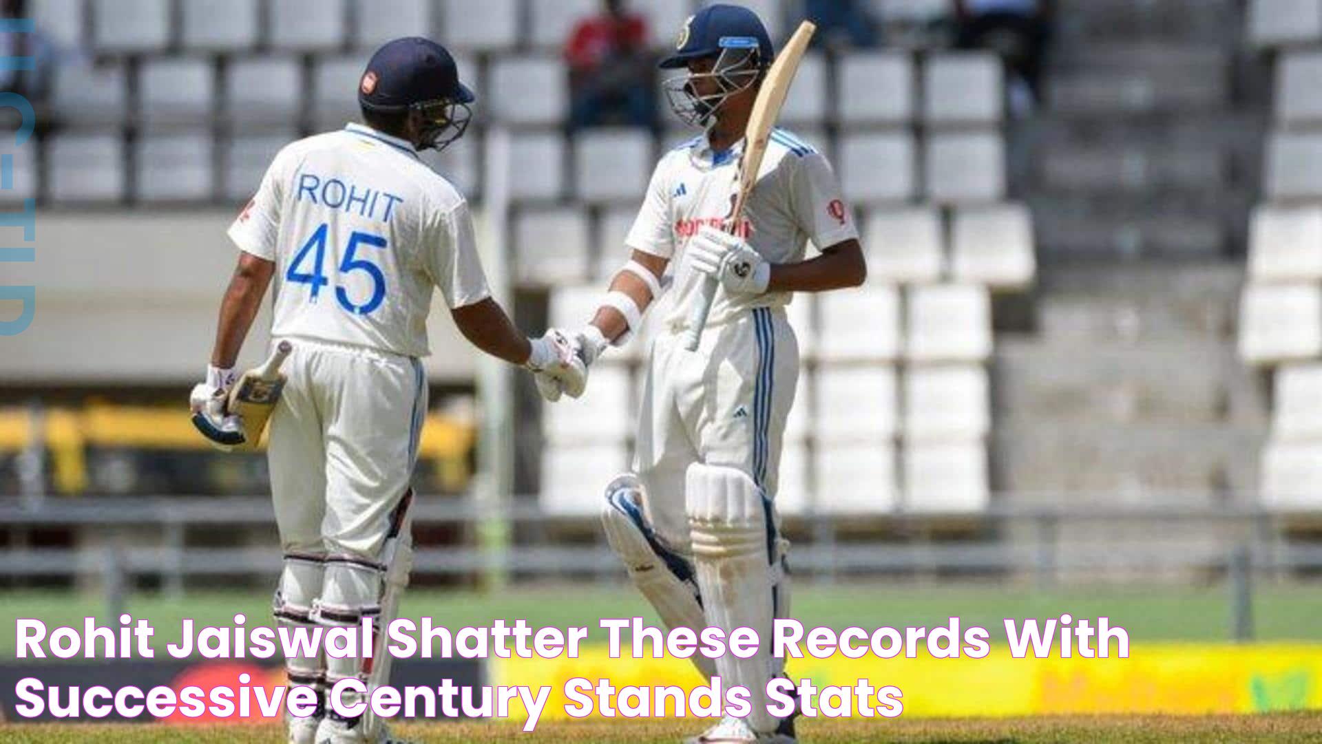 Rohit, Jaiswal shatter these records with successive century stands Stats