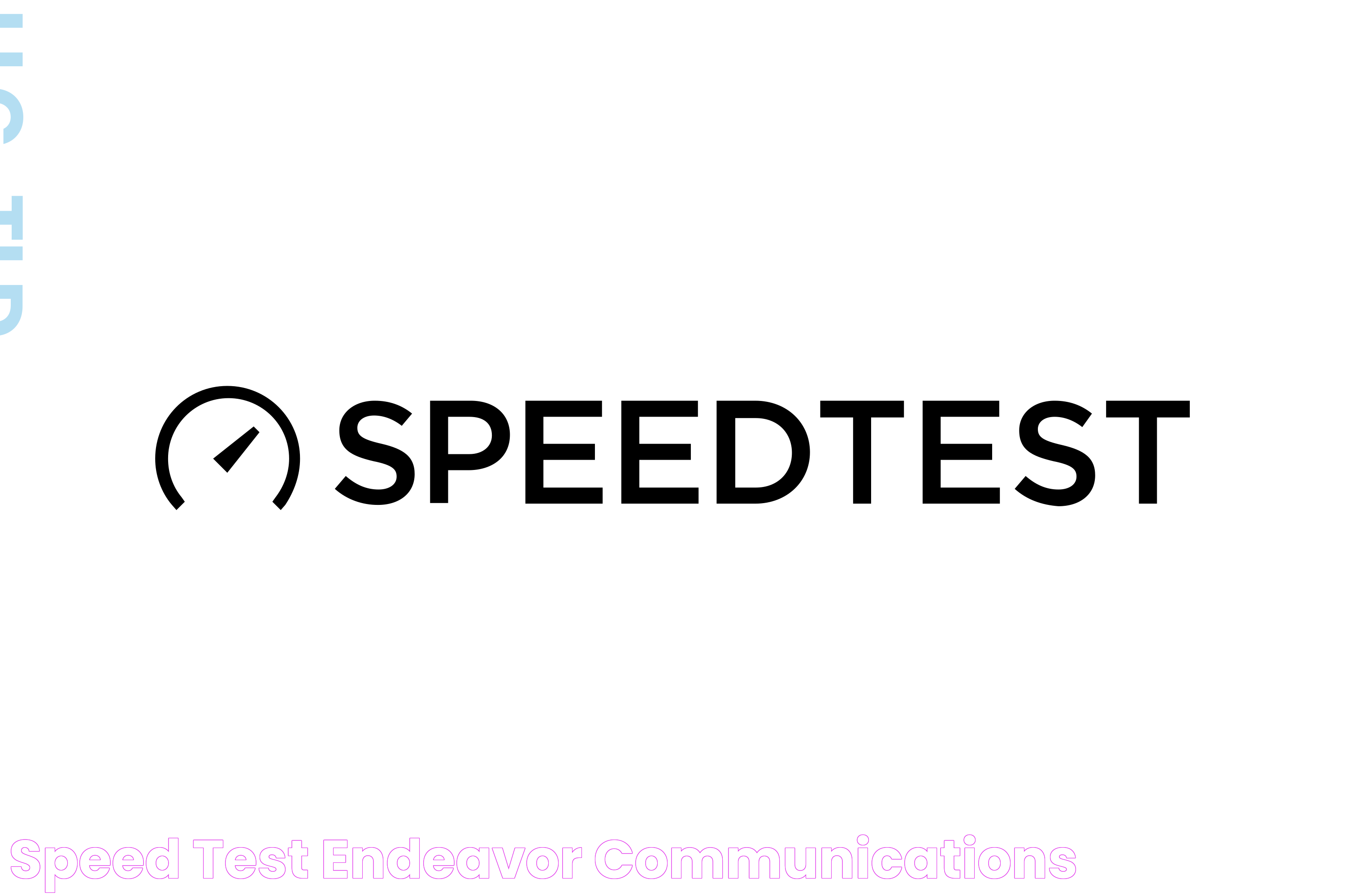 Speed Test Endeavor Communications