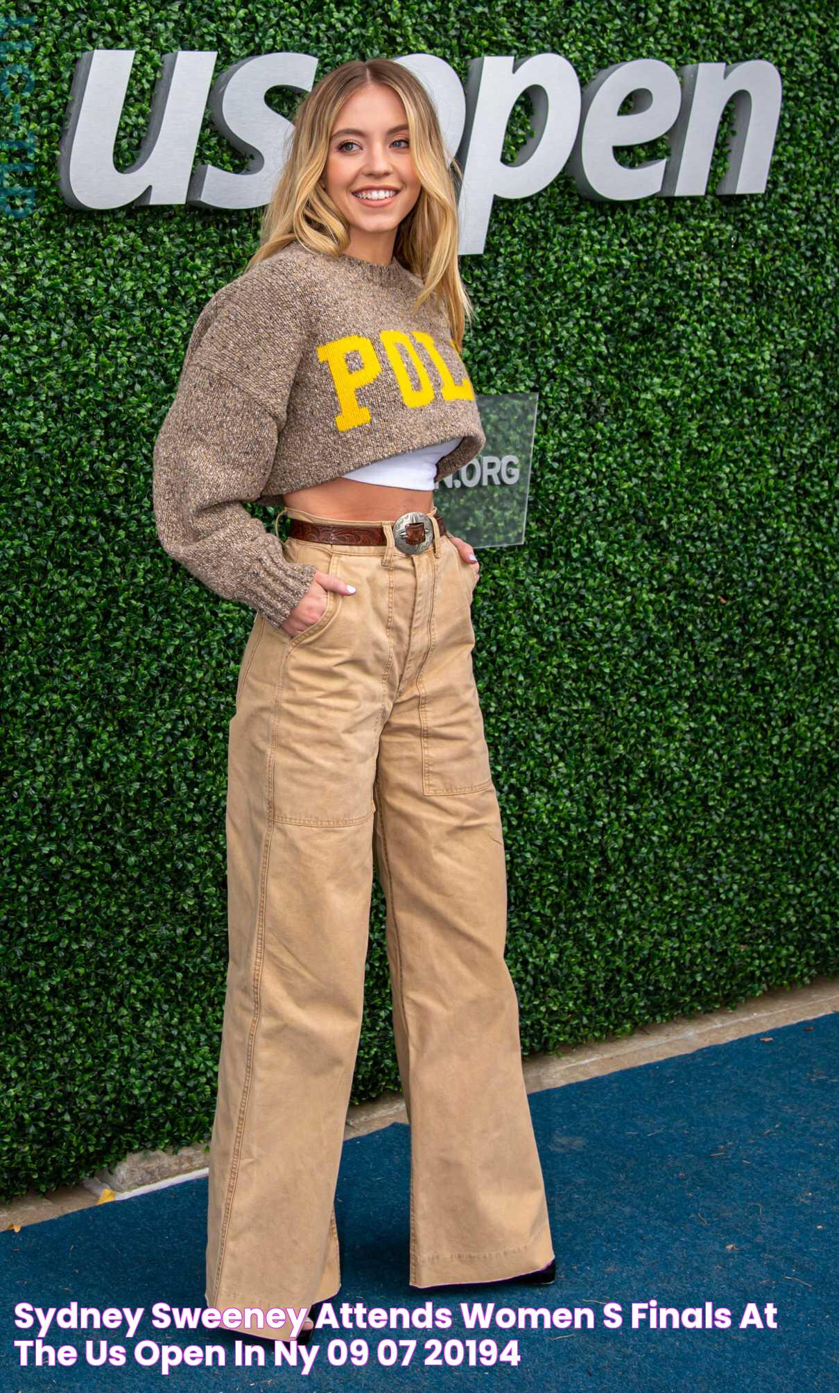 Sydney Sweeney Attends Women’s Finals at the US Open in NY 09/07/20194