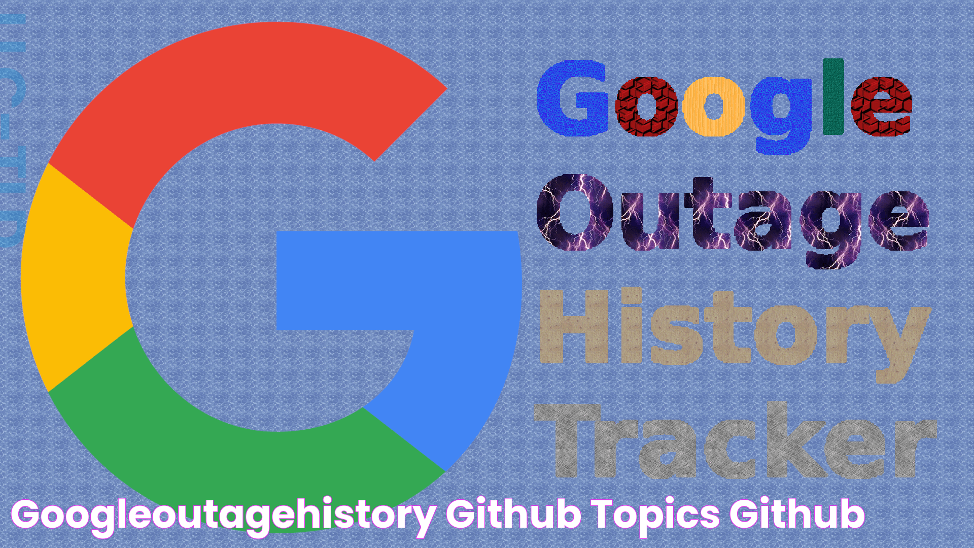 googleoutagehistory · GitHub Topics · GitHub