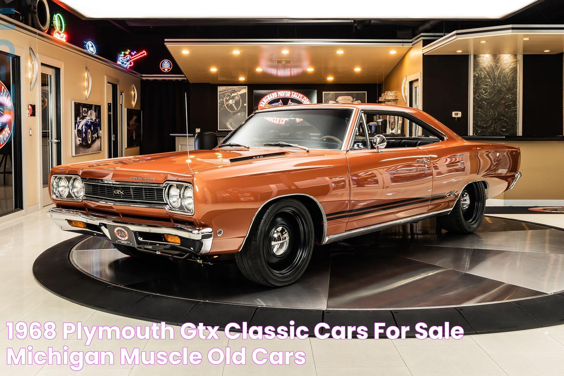 1968 Plymouth GTX Classic Cars for Sale Michigan Muscle & Old Cars