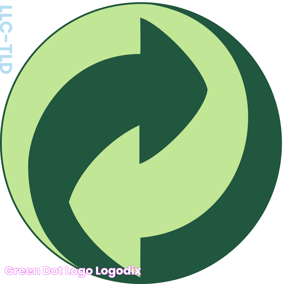 Green Dot Logo LogoDix