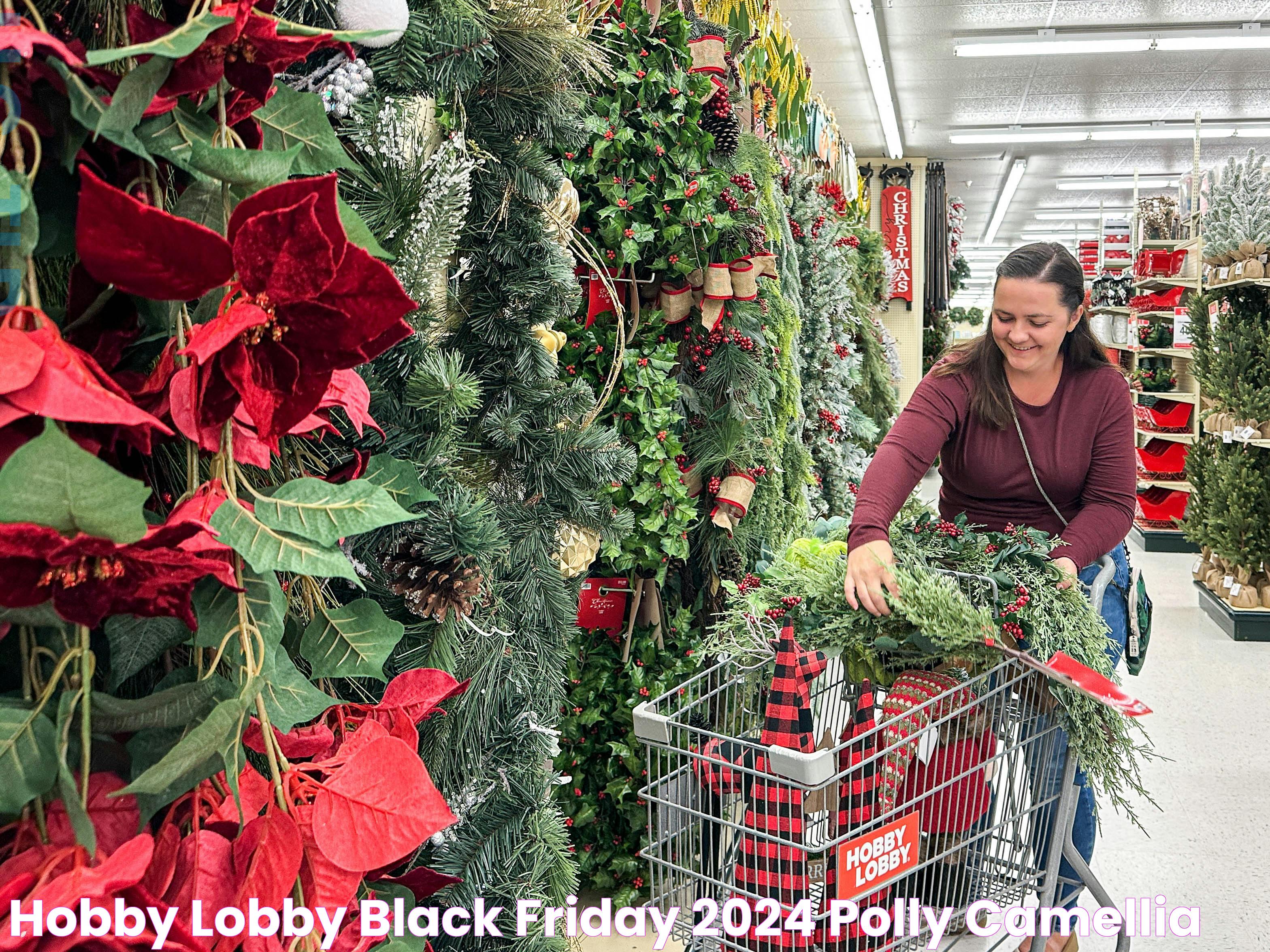 Hobby Lobby Black Friday 2024 Polly Camellia