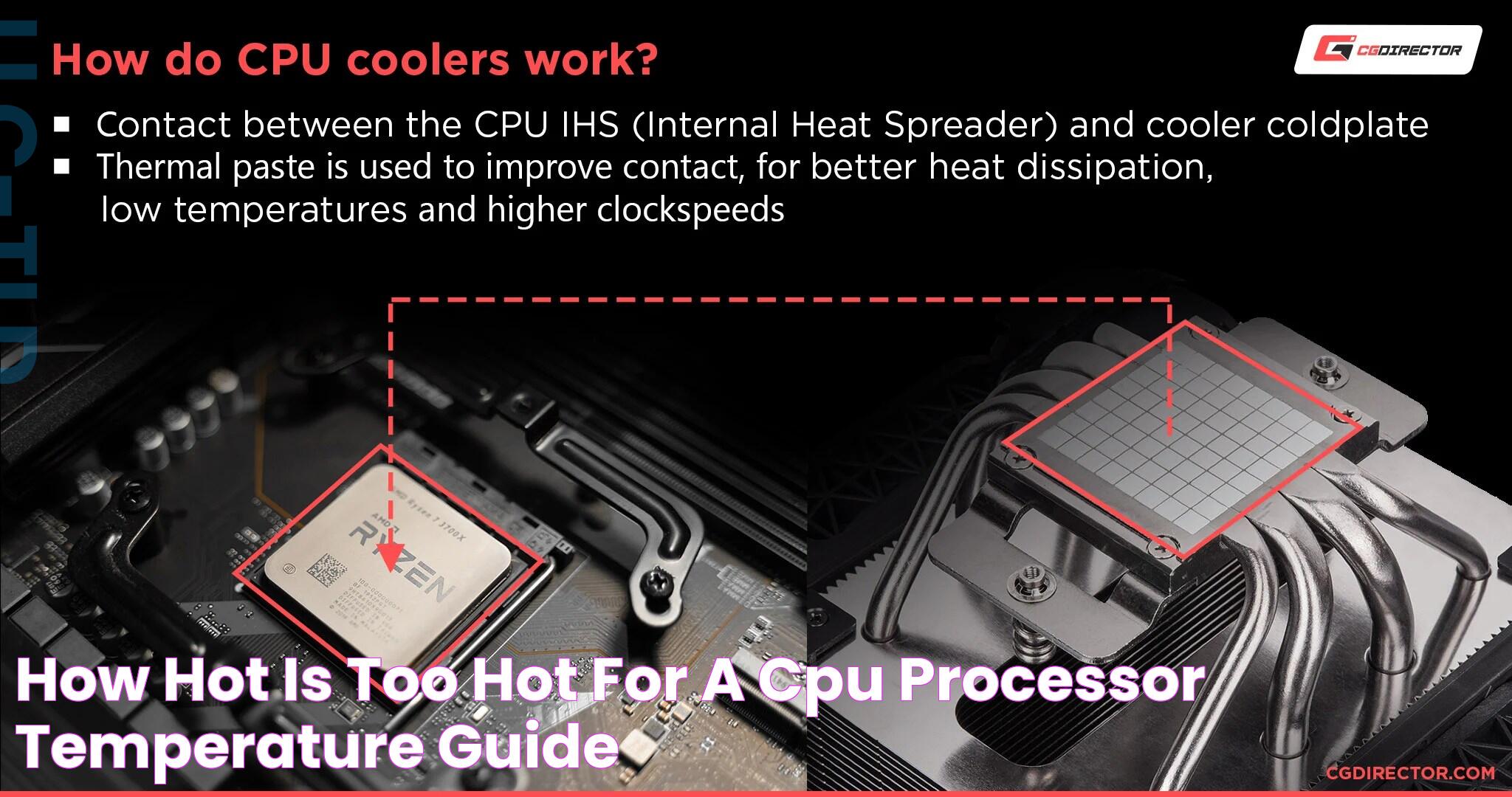 How hot is too hot for a CPU? Processor Temperature Guide