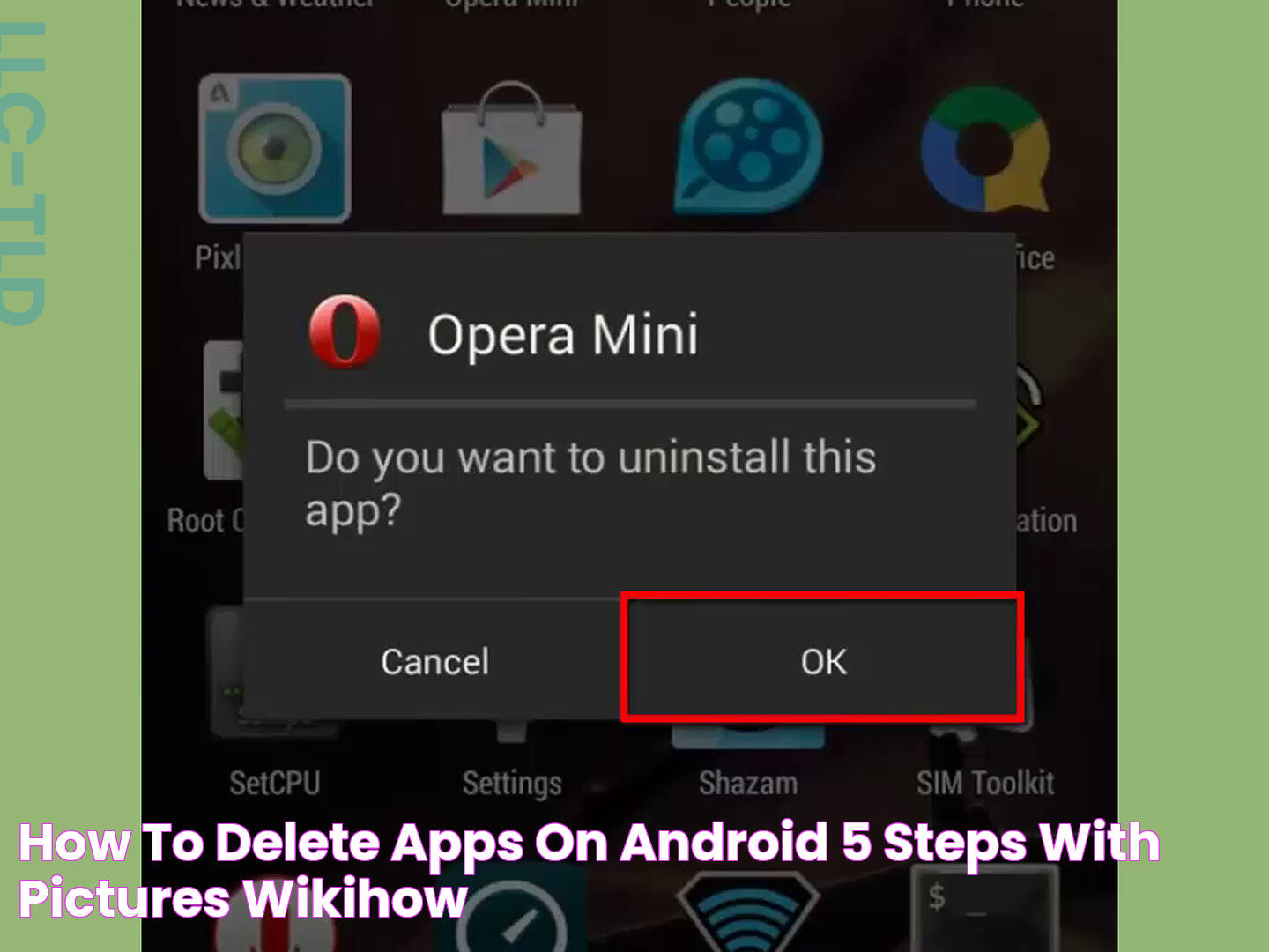 How to Delete Apps on Android 5 Steps (with Pictures) wikiHow