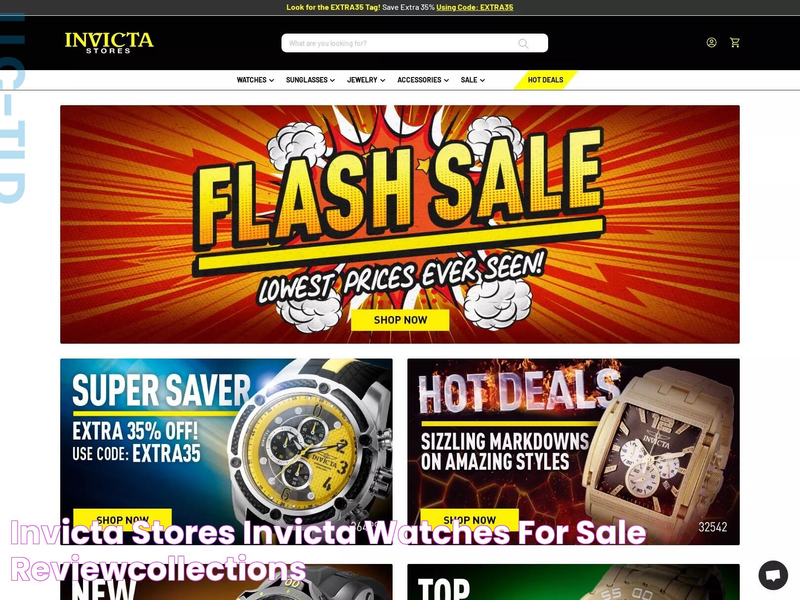 Invicta Stores: Your Ultimate Destination For Timeless Watches