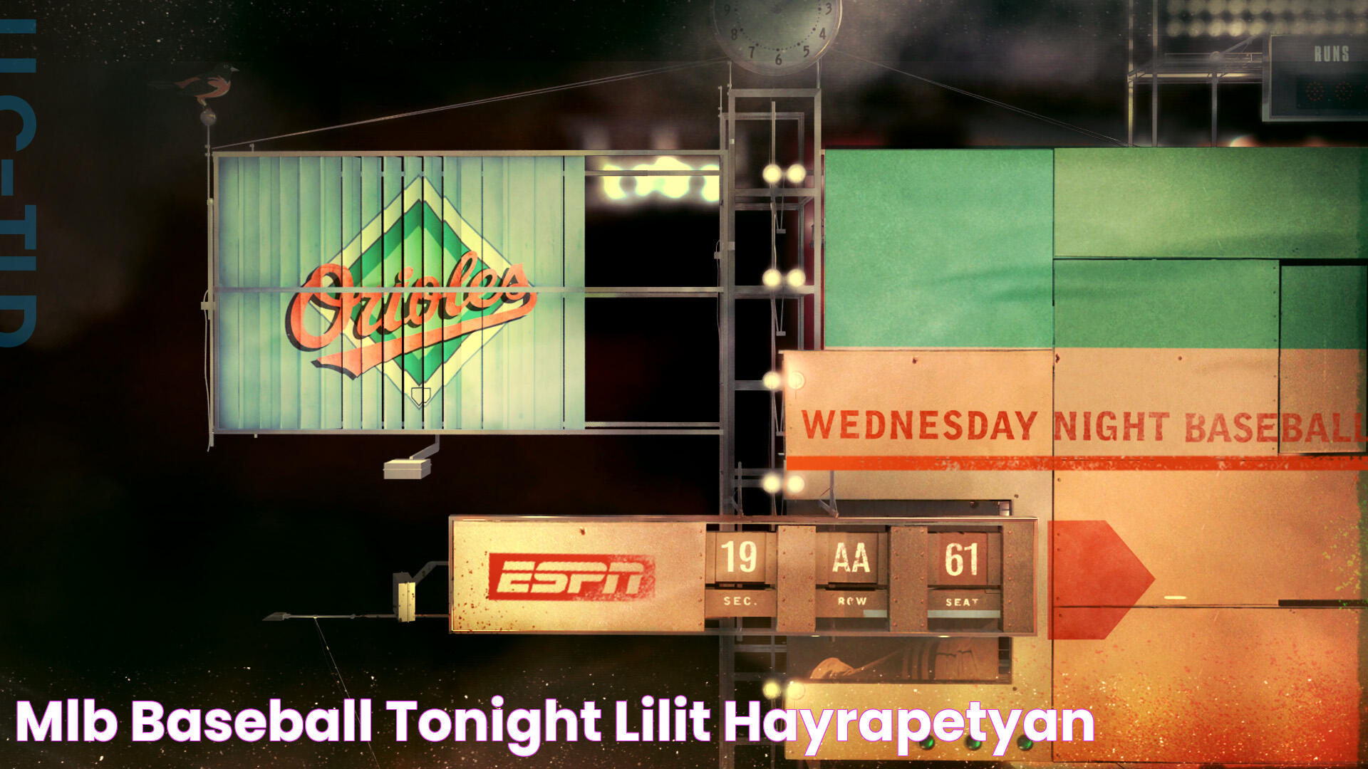 MLB Baseball tonight Lilit Hayrapetyan