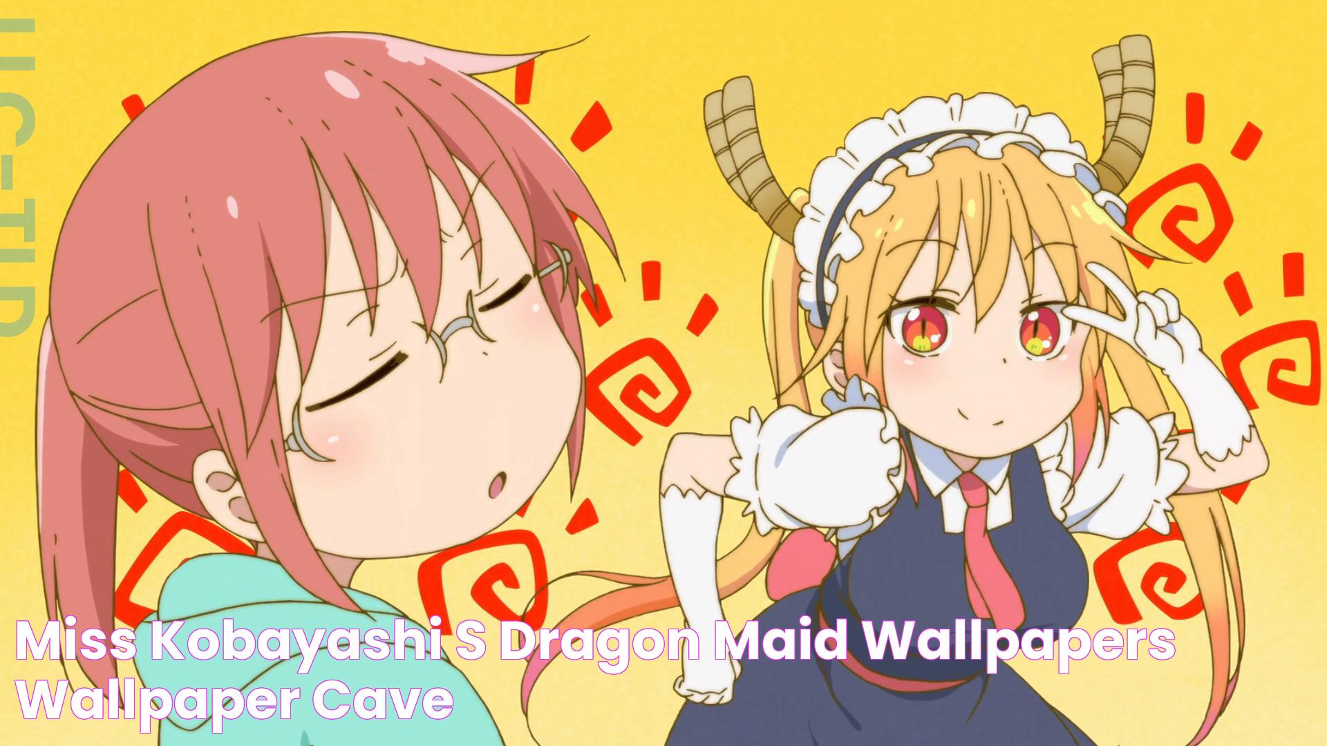 Miss Kobayashi's Dragon Maid: A Whimsical Anime Adventure