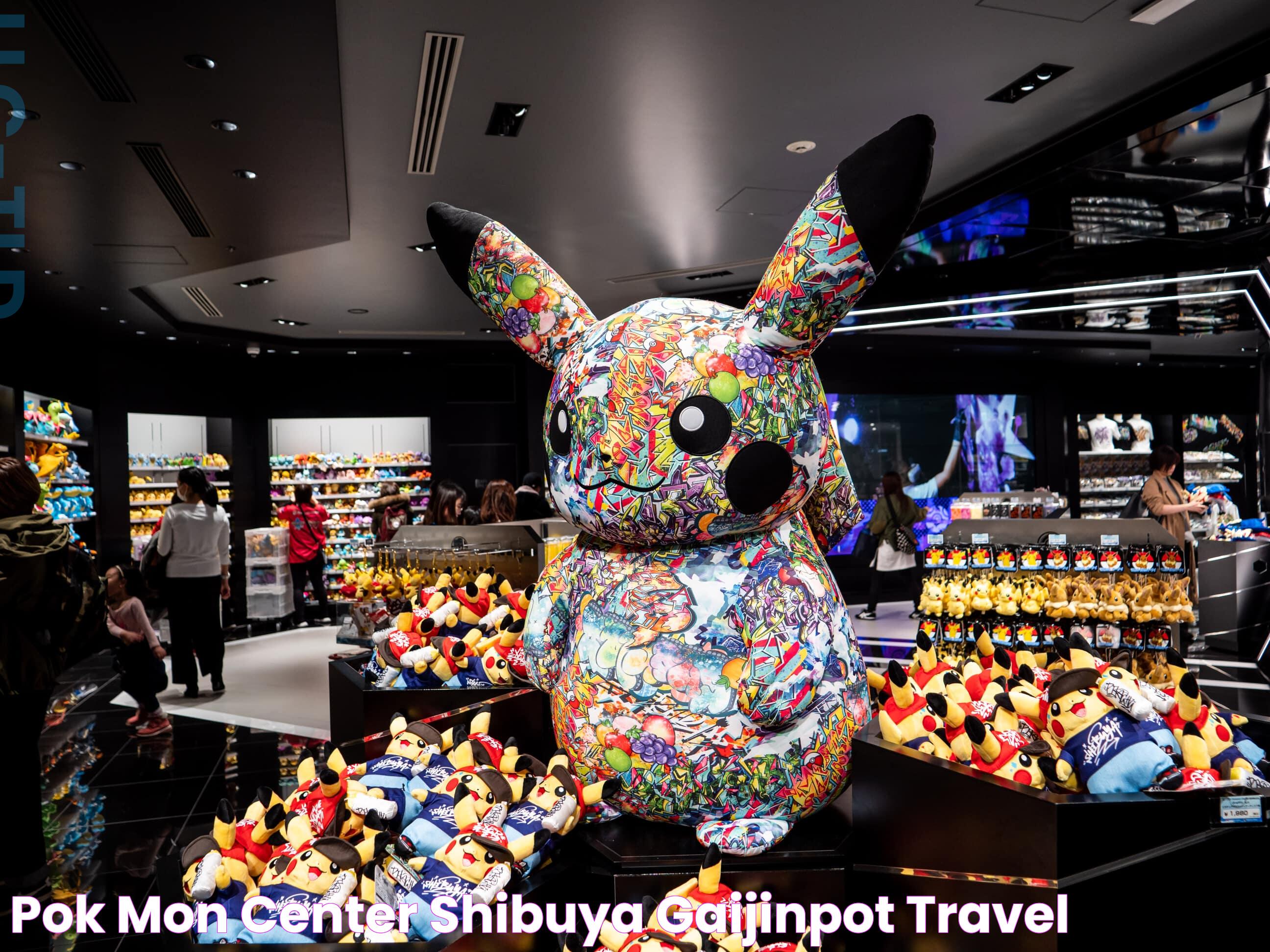 Pokémon Center Shibuya GaijinPot Travel