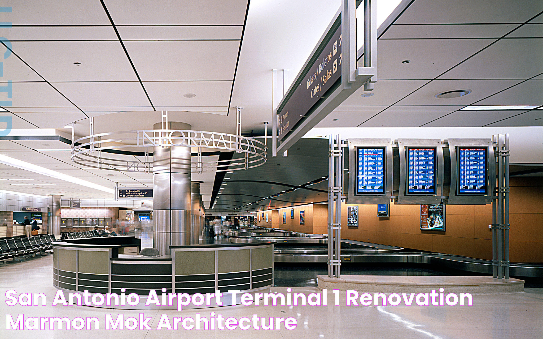 San Antonio Airport Terminal 1 Renovation Marmon Mok Architecture