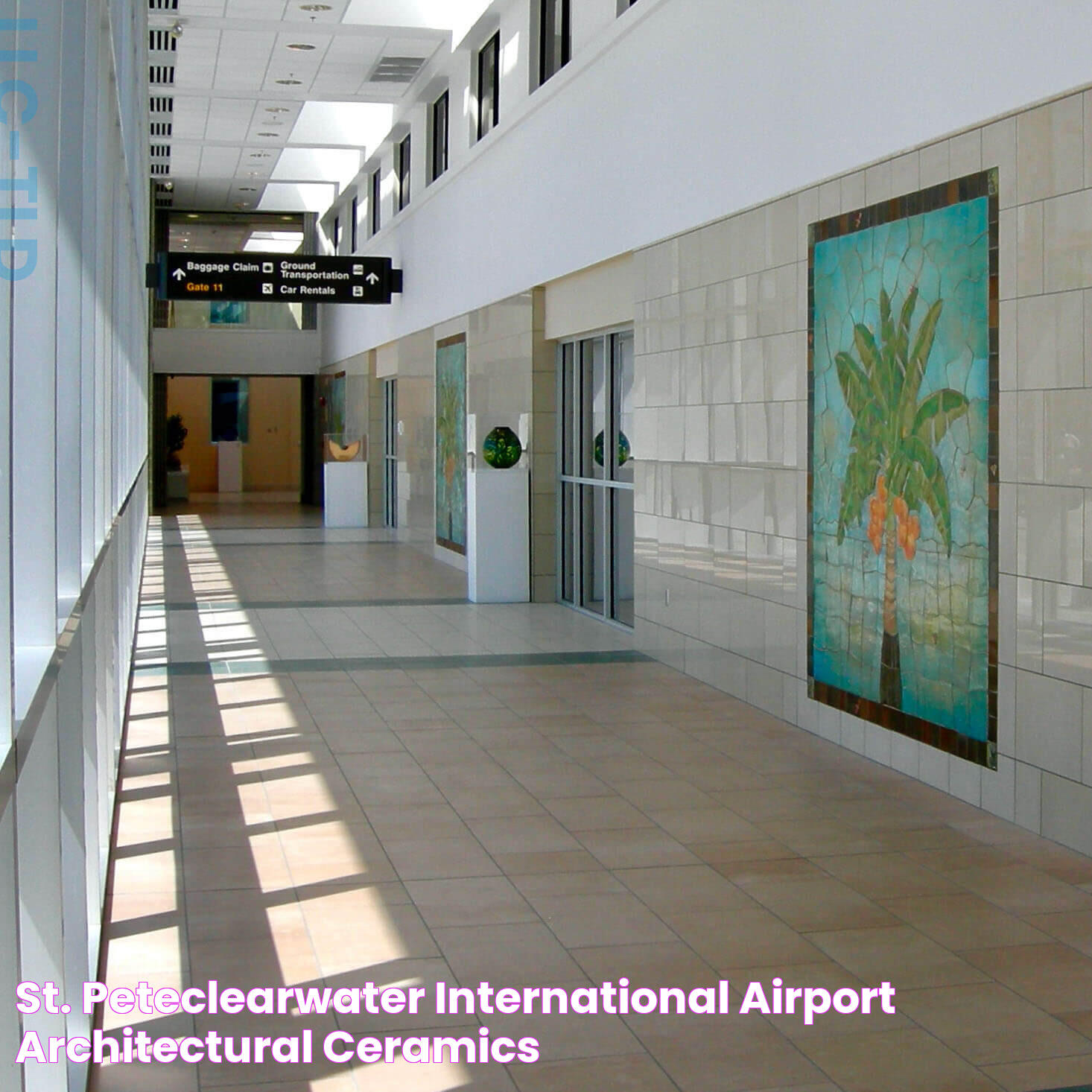 St. PeteClearwater International Airport Architectural Ceramics