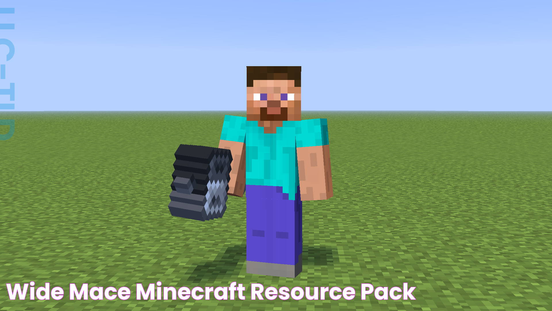 Wide Mace Minecraft Resource Pack