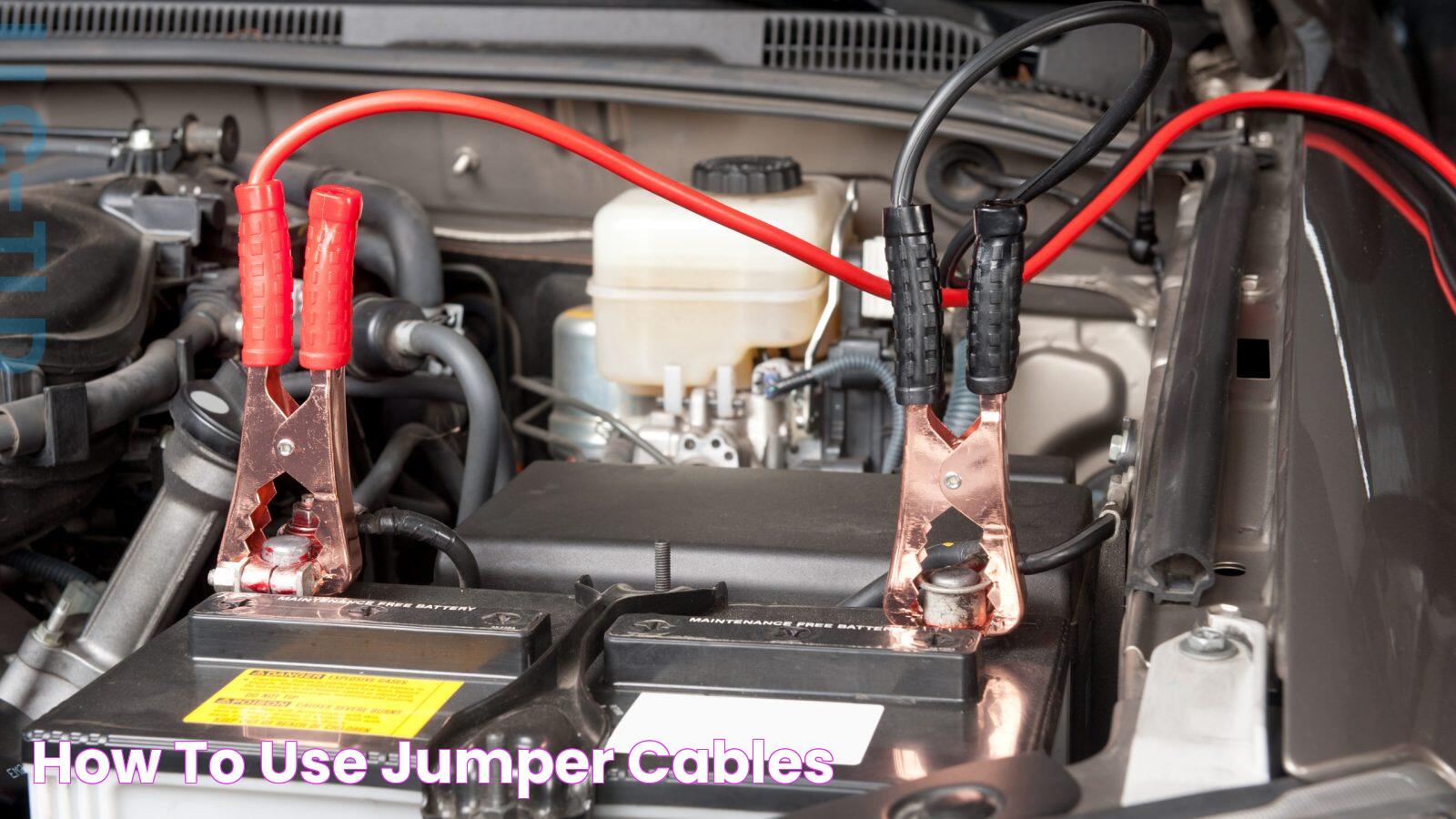 » How to Use Jumper Cables