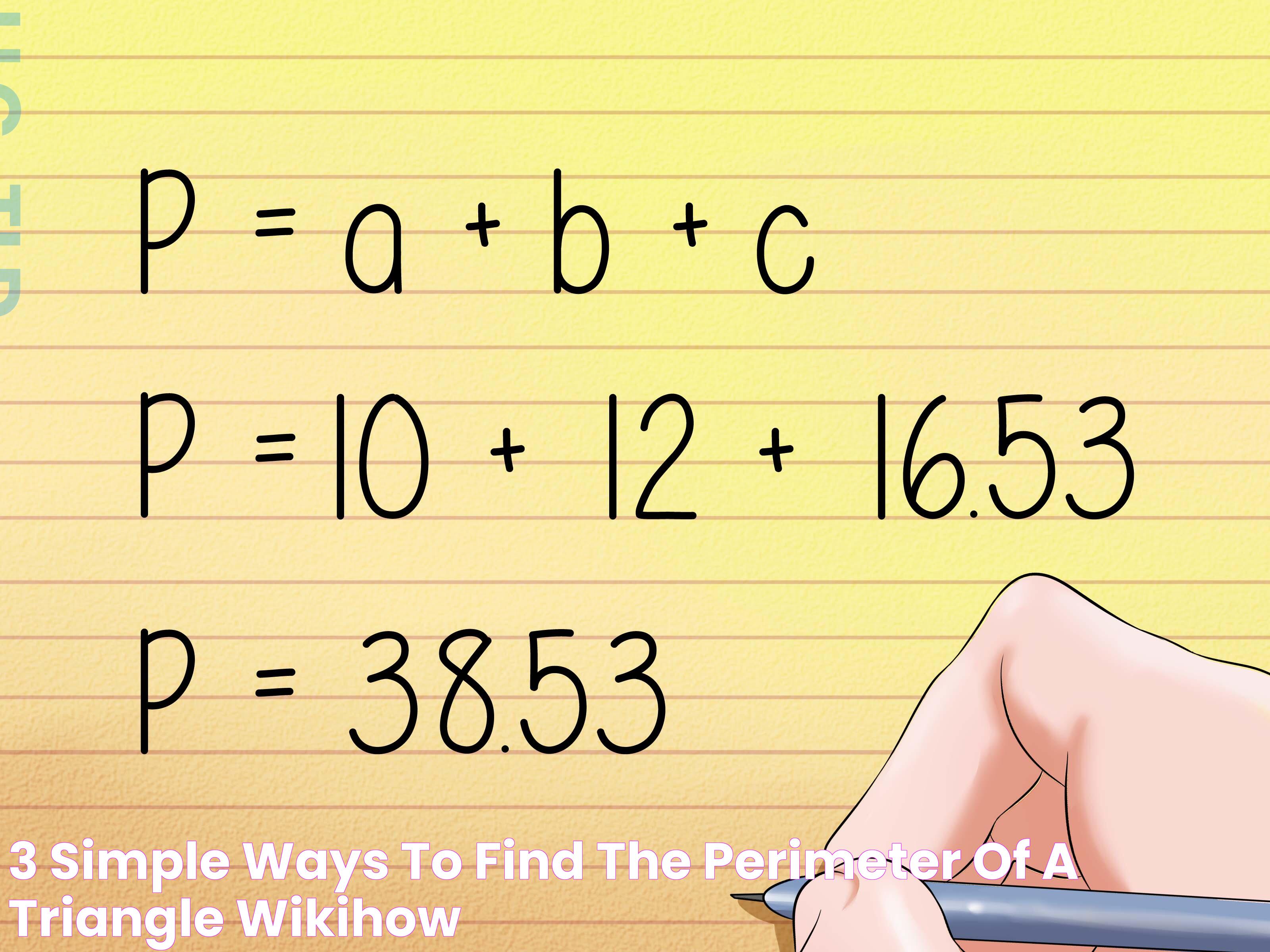 Mastering The Perimeter Of A Triangle: Calculating With Confidence