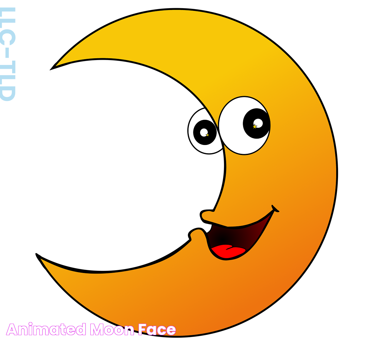 Animated Moon Face