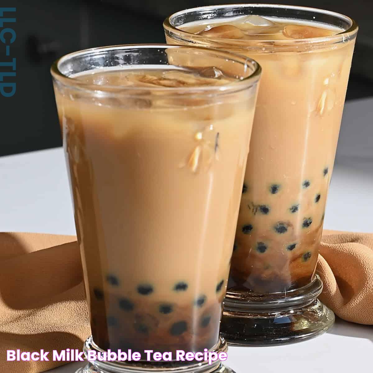 Black Milk Bubble Tea Recipe