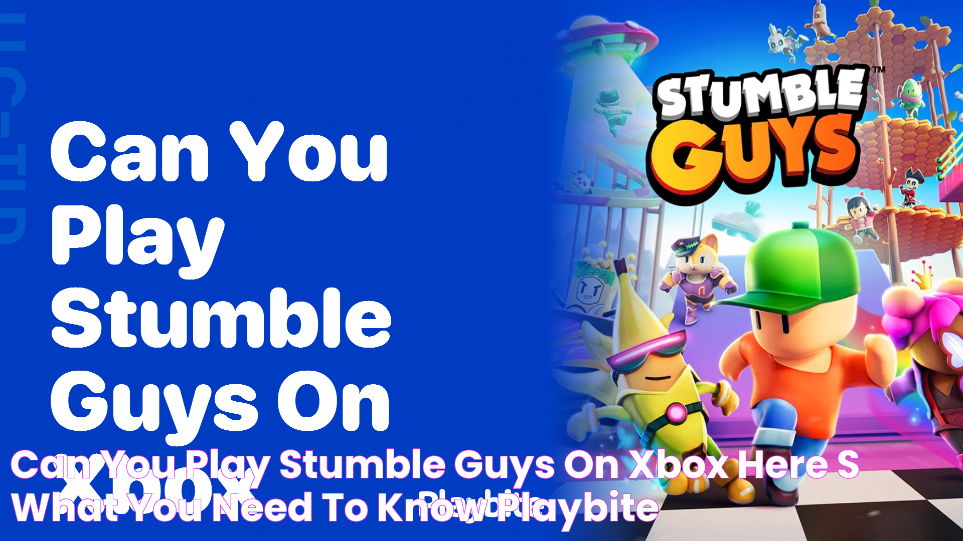 Can You Play Stumble Guys on Xbox? Here's What You Need to Know Playbite