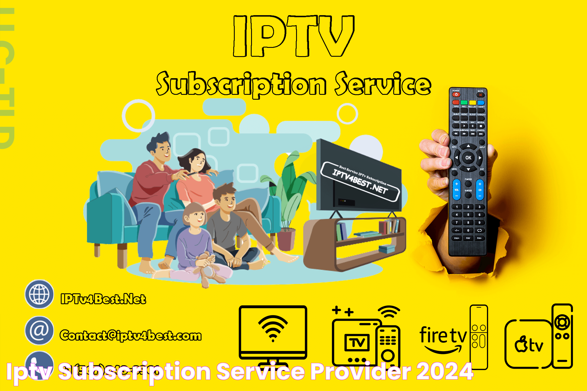 IPTV Subscription Service Provider 2024