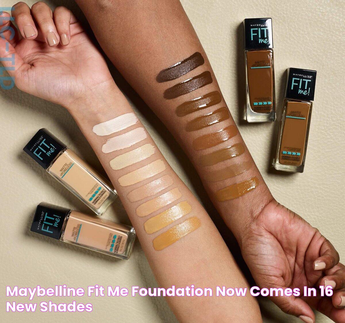 Perfectly Flawless Skin: Fit Me Foundation Secrets Revealed