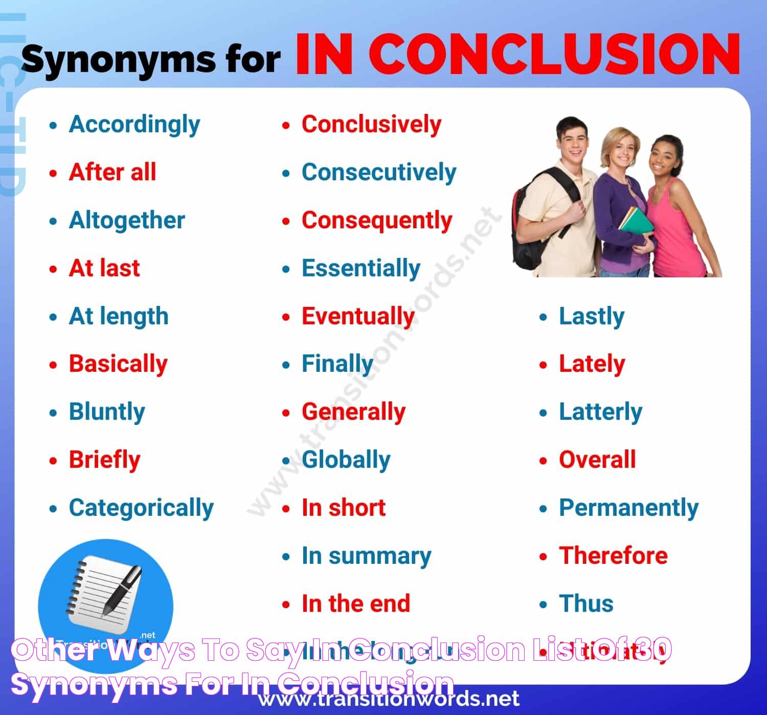 Mastering Conclusion Transition Words For Effective Communication