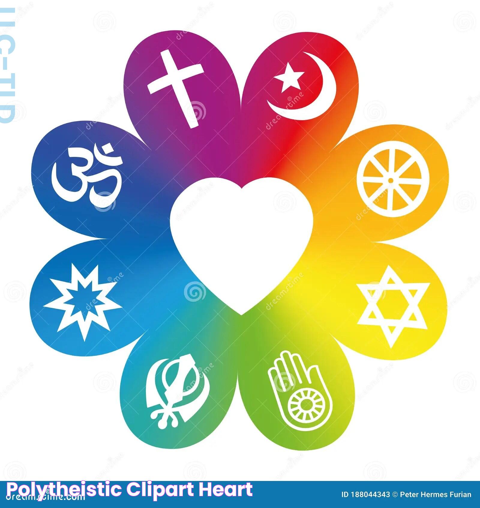 Polytheistic Clipart Heart