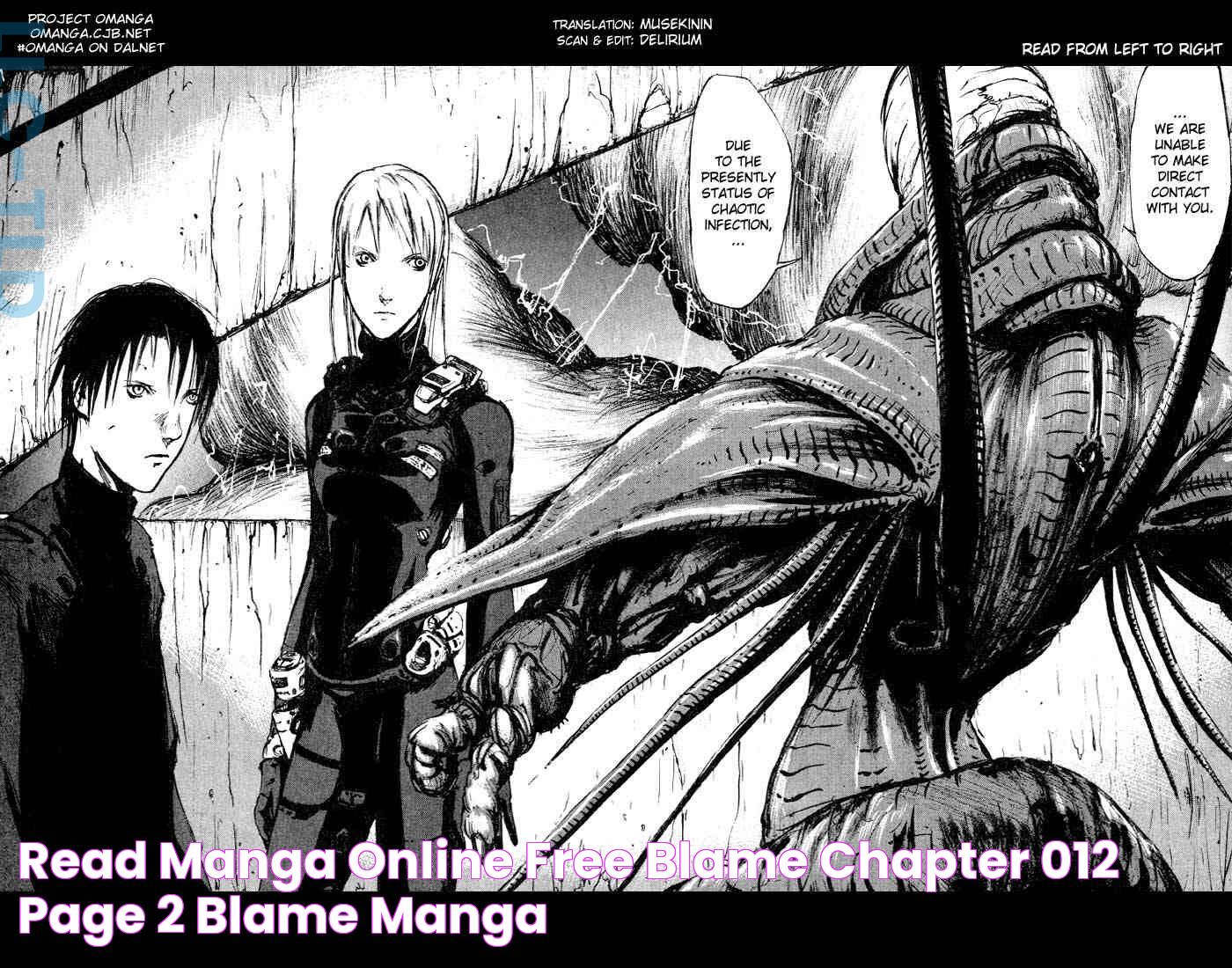 Read Manga Online Free BLAME Chapter 012 Page 2 Blame manga