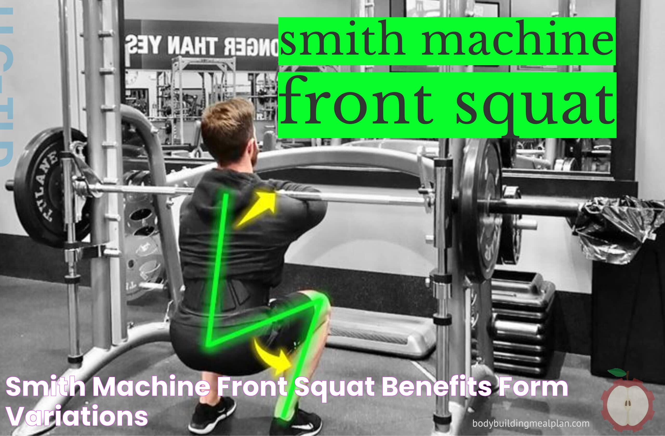 Smith Machine Front Squat Benefits, Form, & Variations