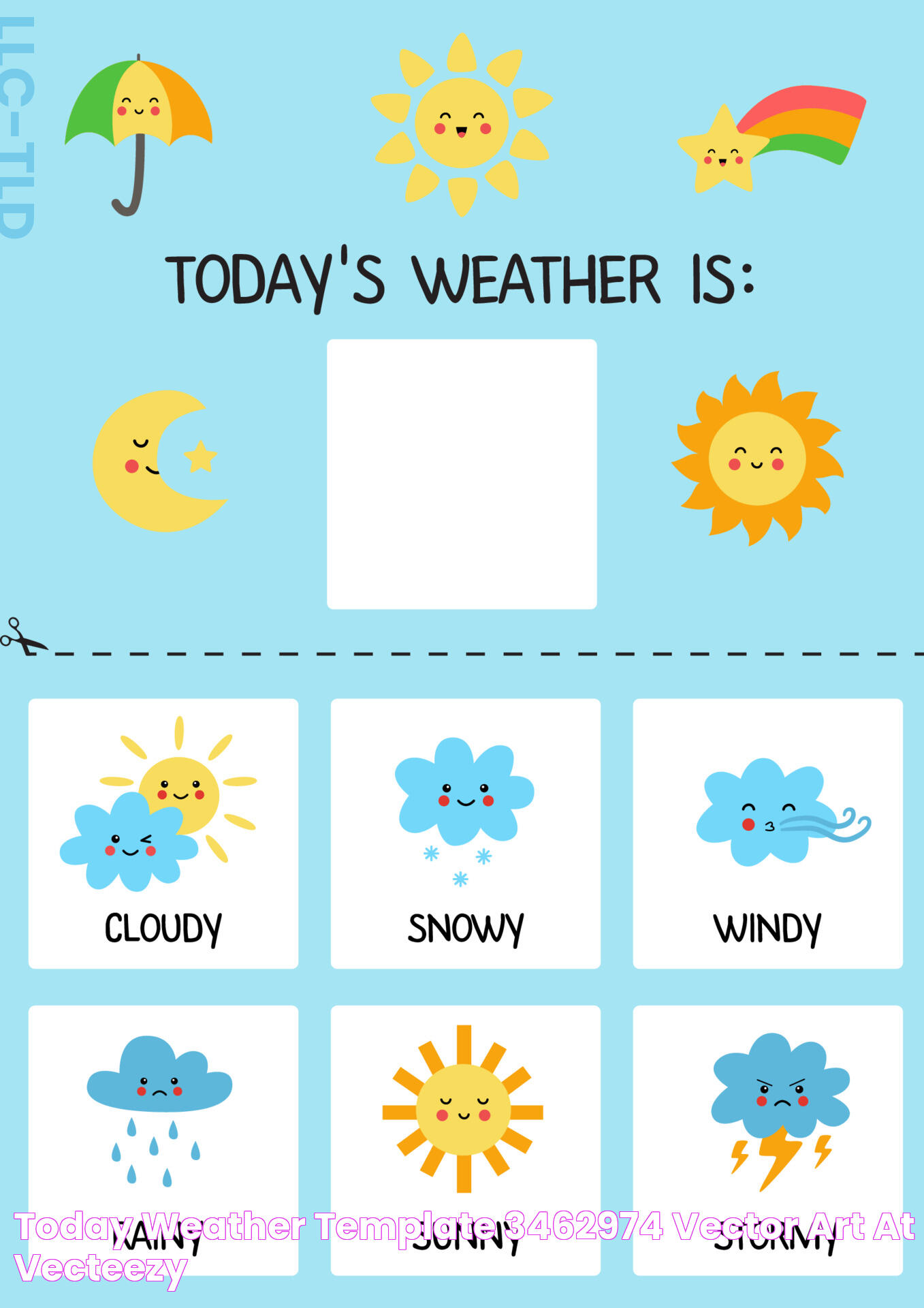 Today weather template 3462974 Vector Art at Vecteezy