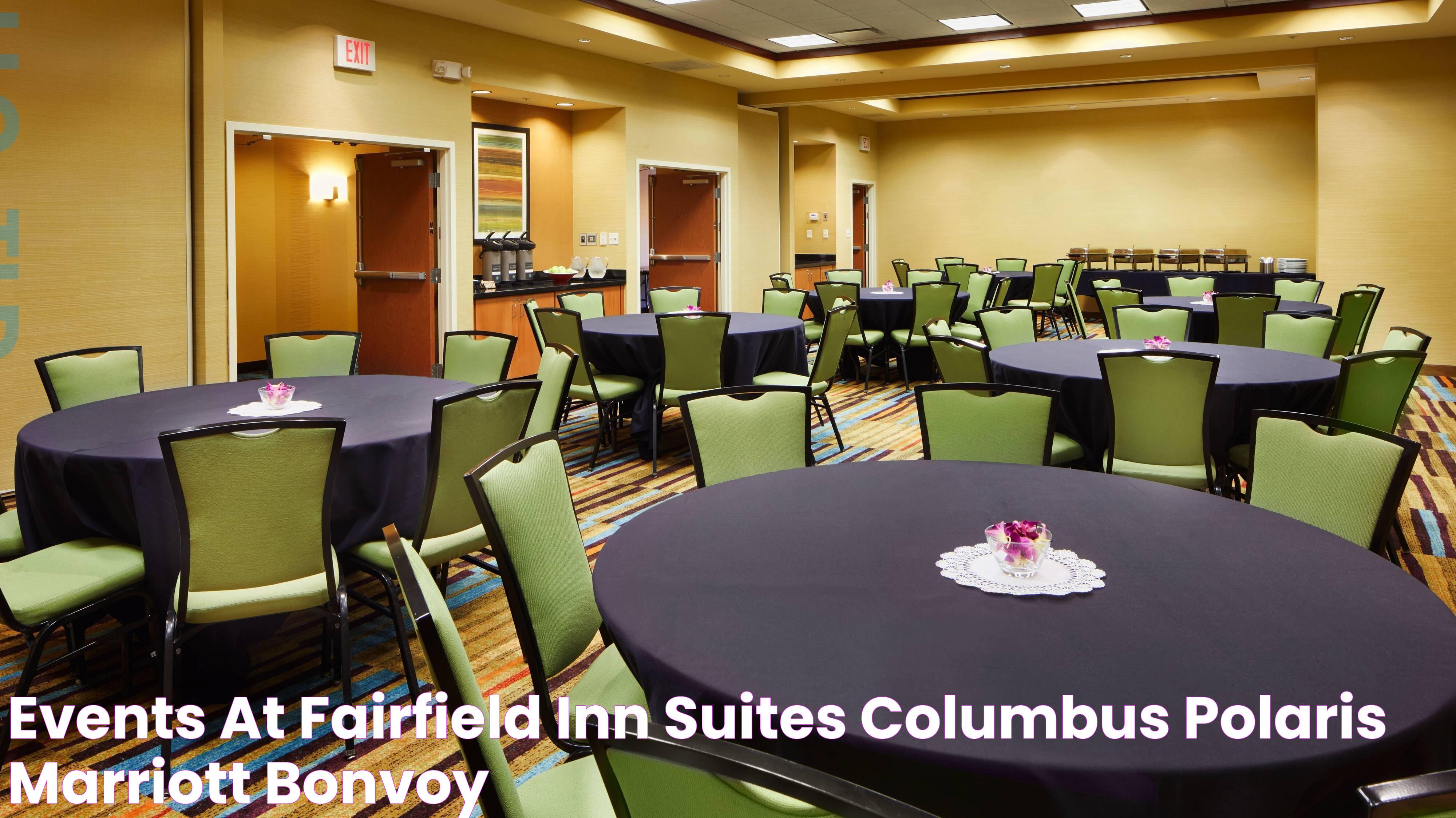 Events at Fairfield Inn & Suites Columbus Polaris Marriott Bonvoy