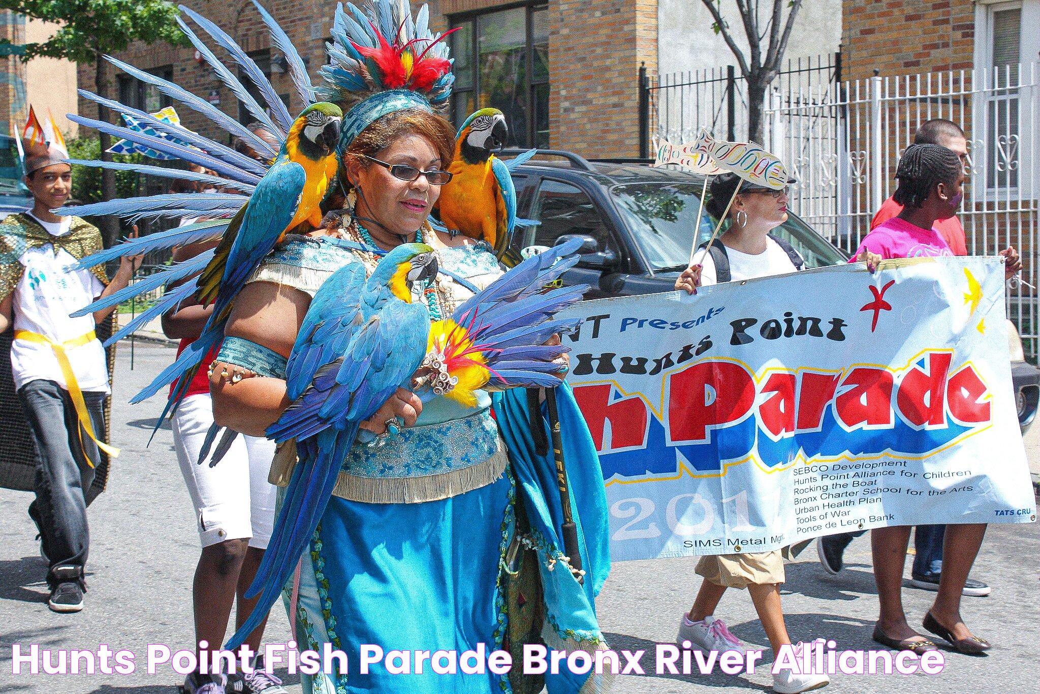 Hunts Point Fish Parade Bronx River Alliance