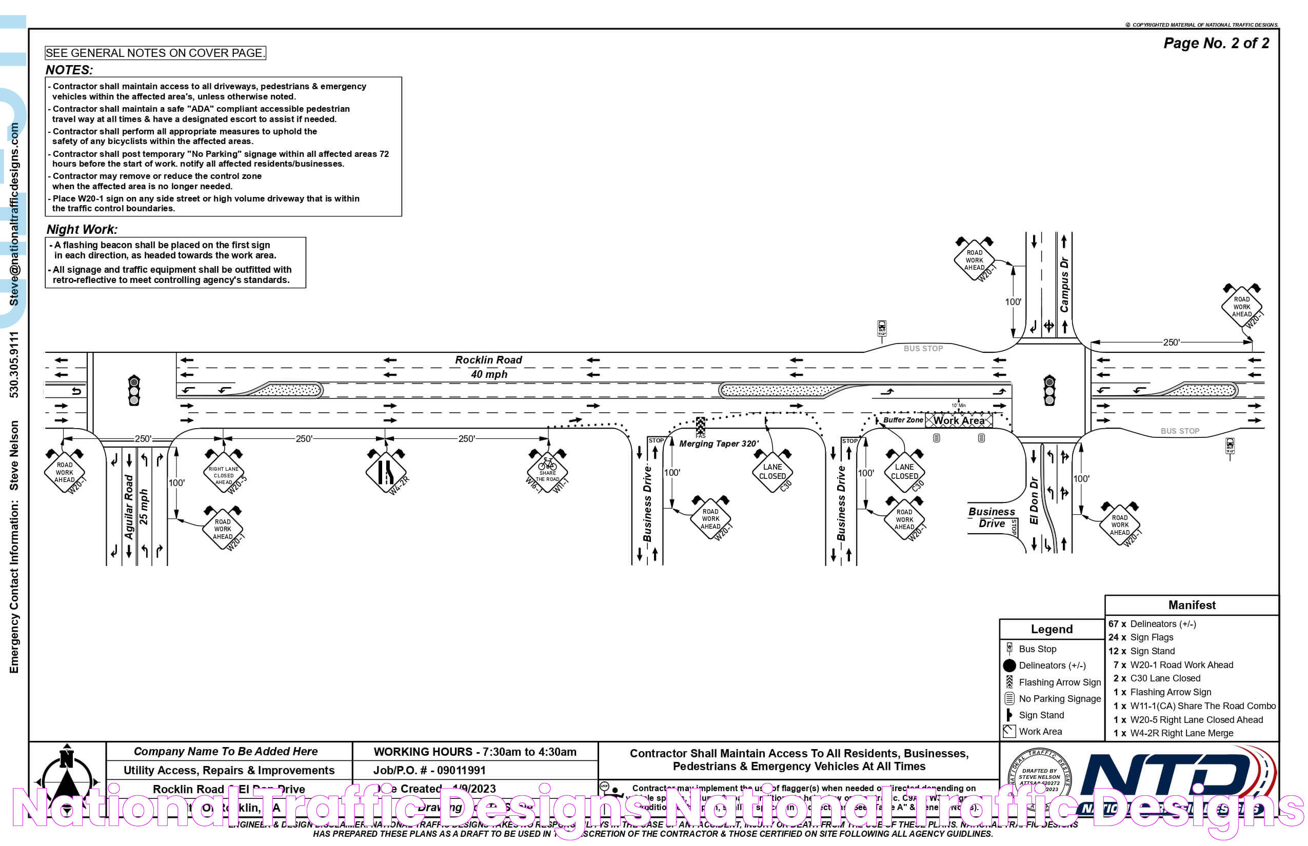 National Traffic Designs National Traffic Designs