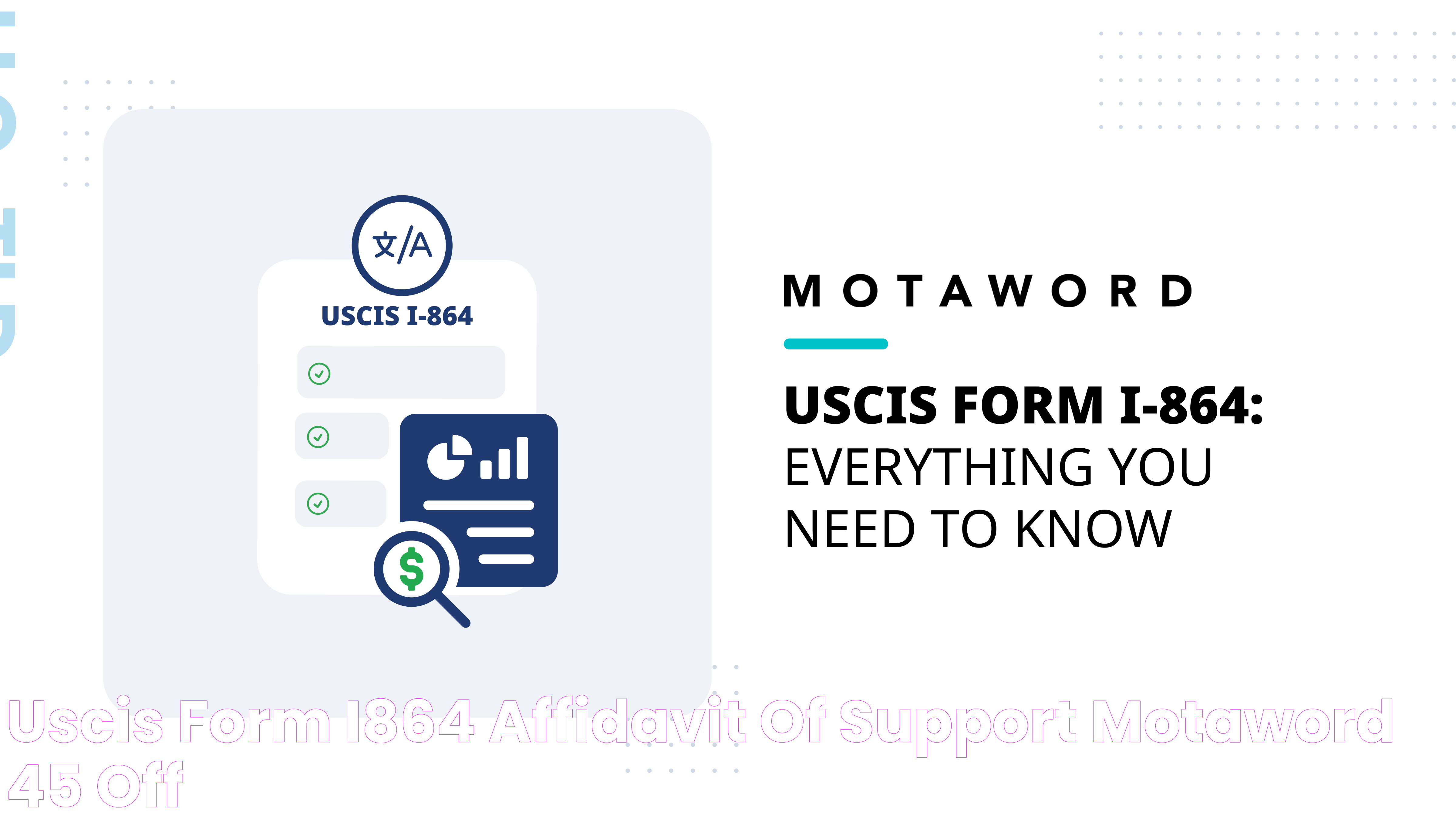 USCIS Form I864 Affidavit Of Support MotaWord, 45 OFF