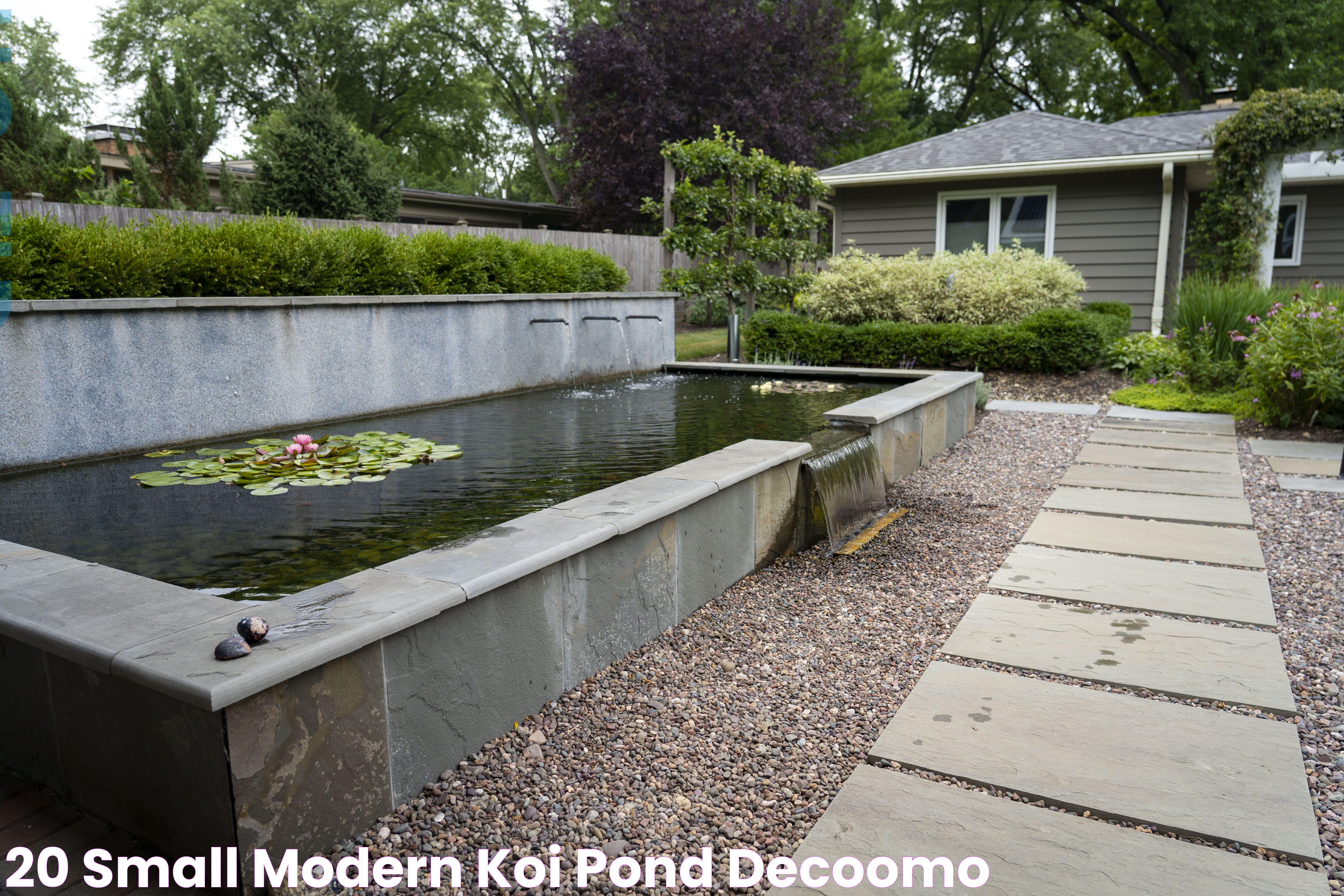 20+ Small Modern Koi Pond DECOOMO