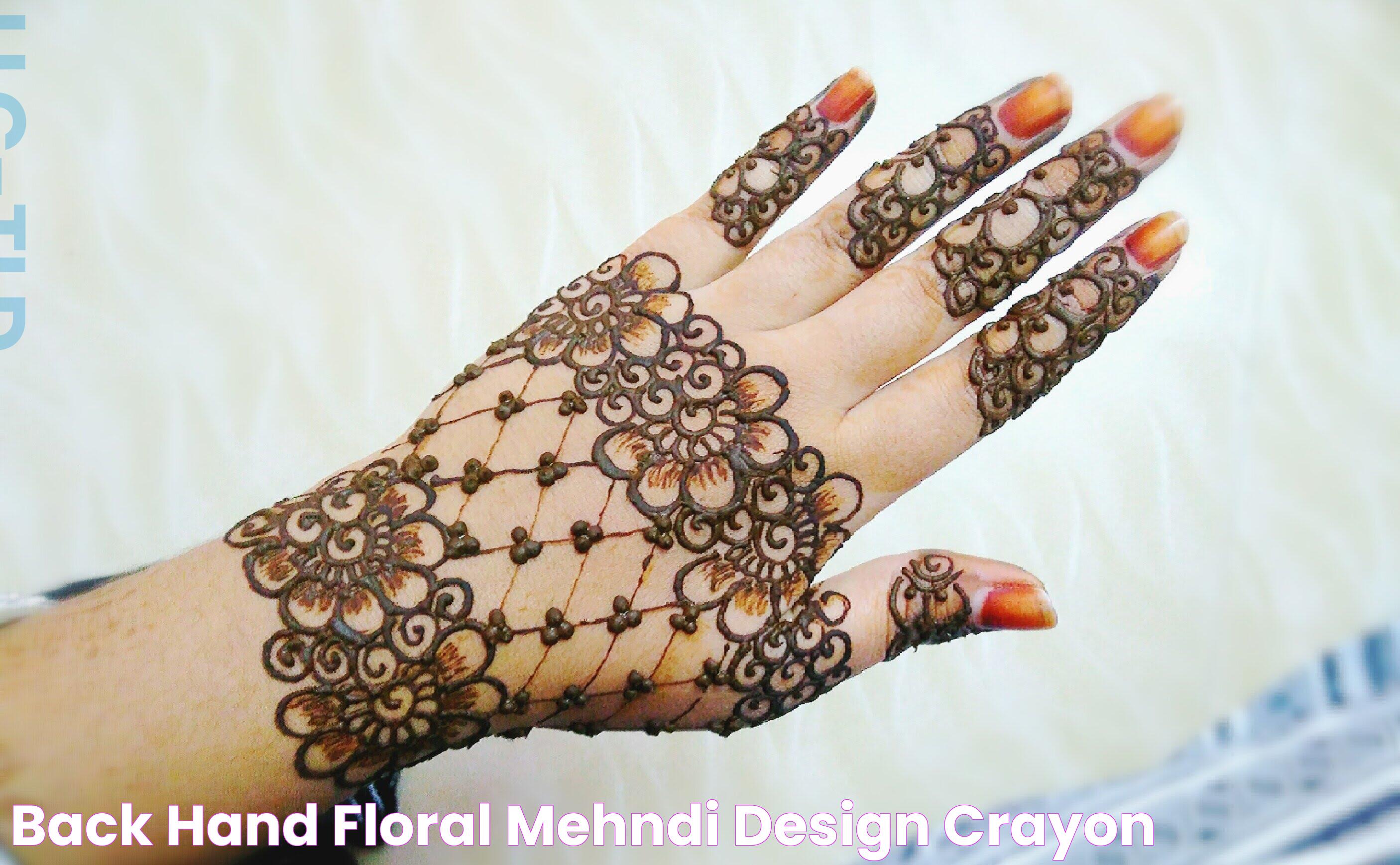 Elegant Mehendi Design Back Hand Ideas For Every Occasion