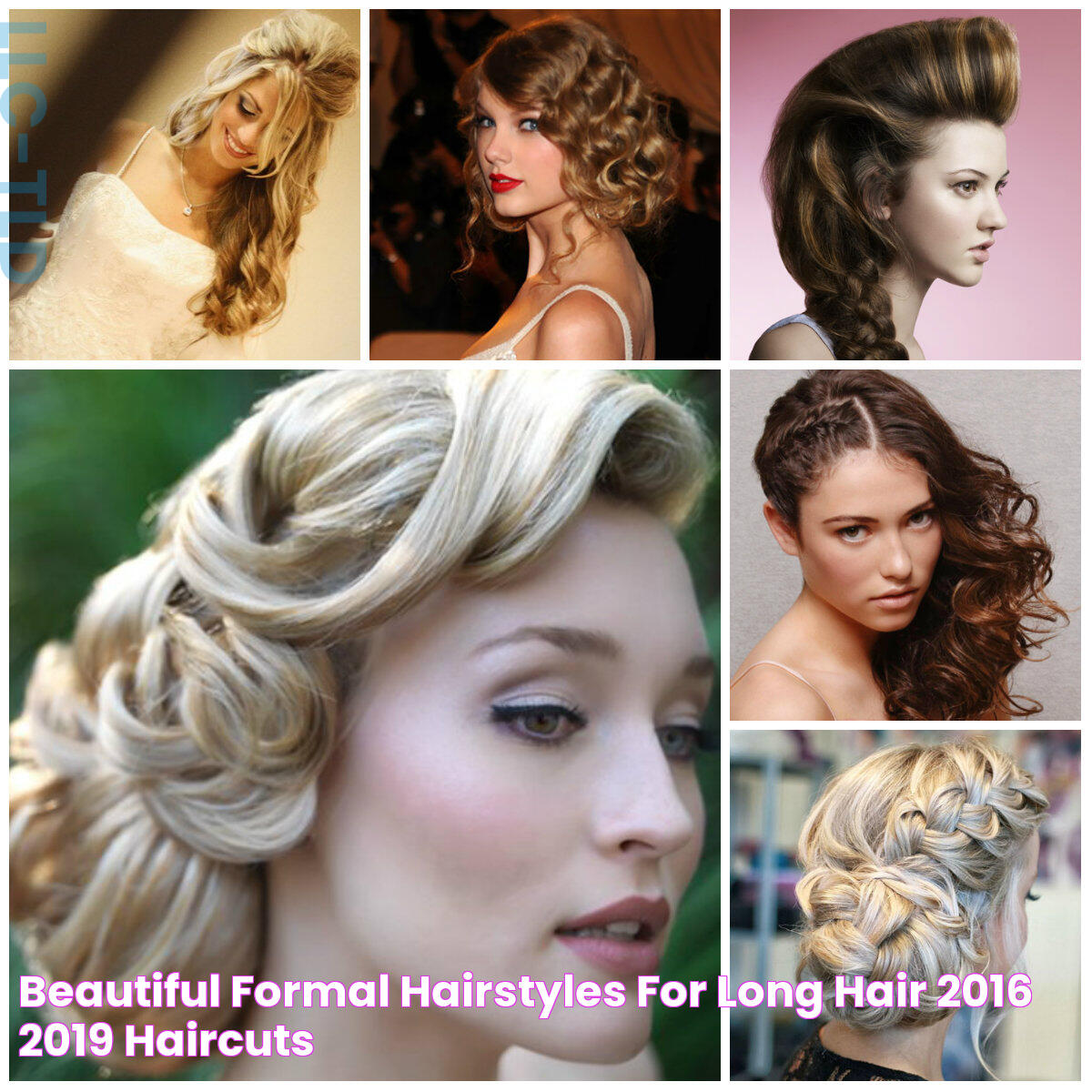 Beautiful Formal Hairstyles for Long Hair 2016 2019 Haircuts