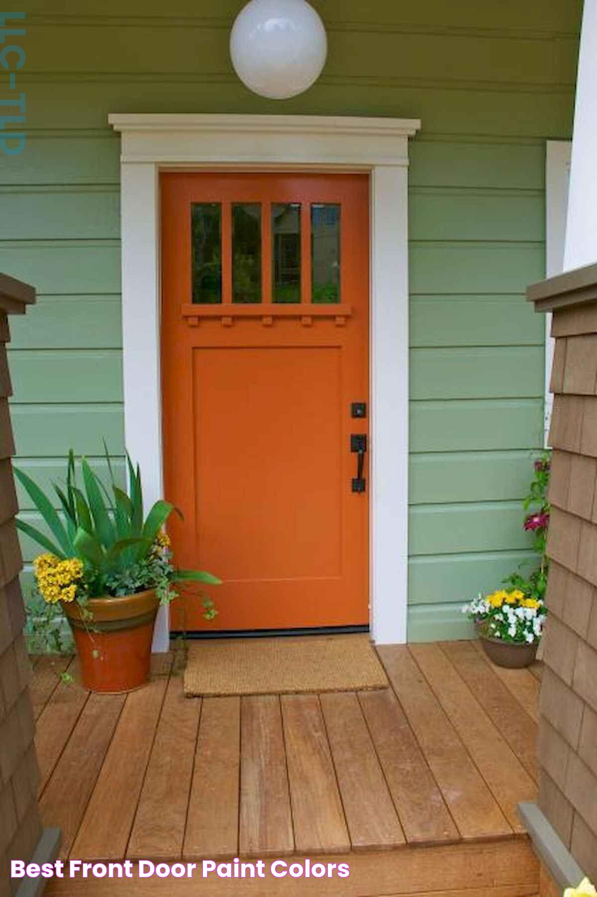 Best Front Door Paint Colors