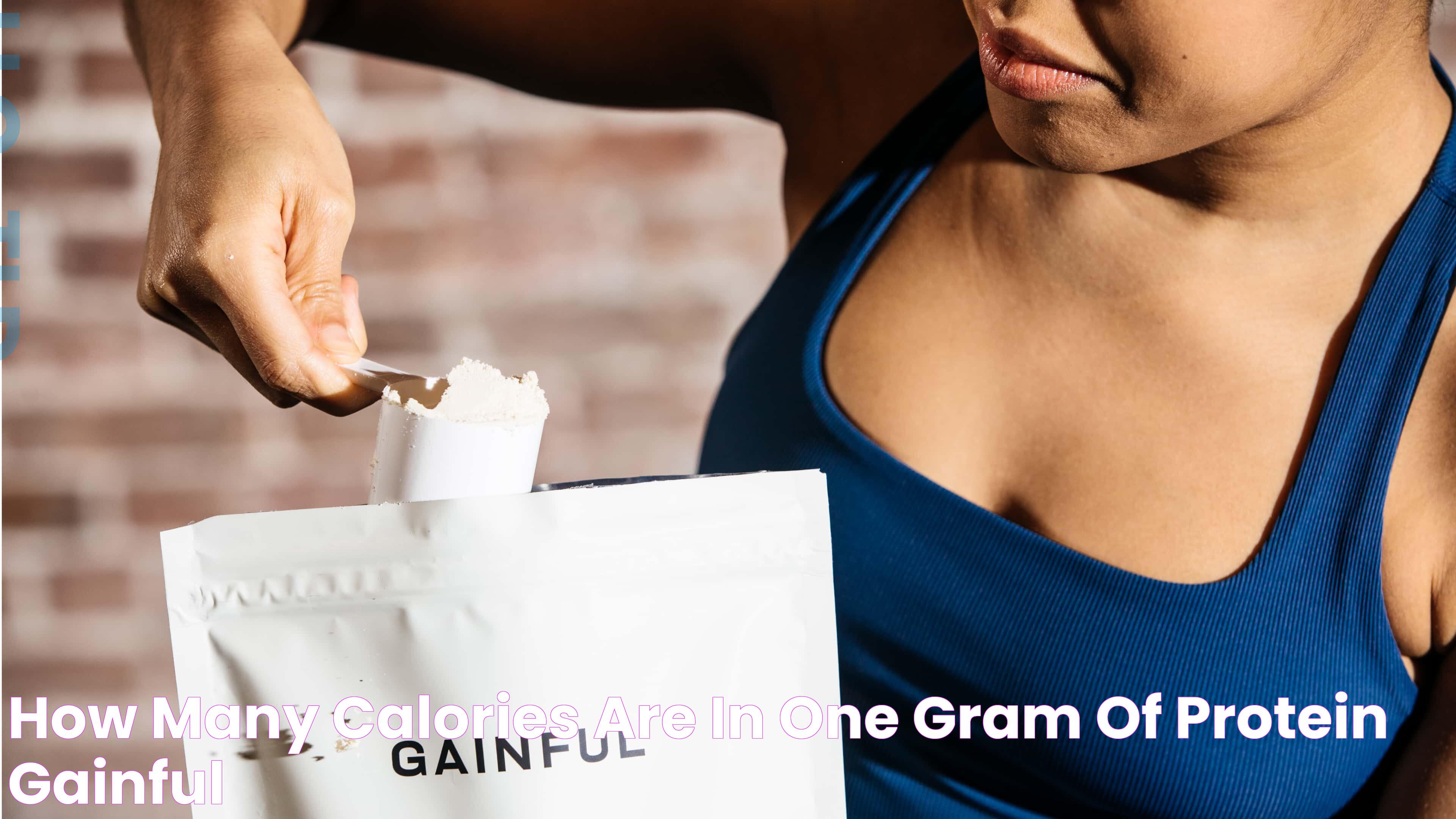 Comprehensive Guide To Calories In Each Gram Of Protein: Maximize Your Diet