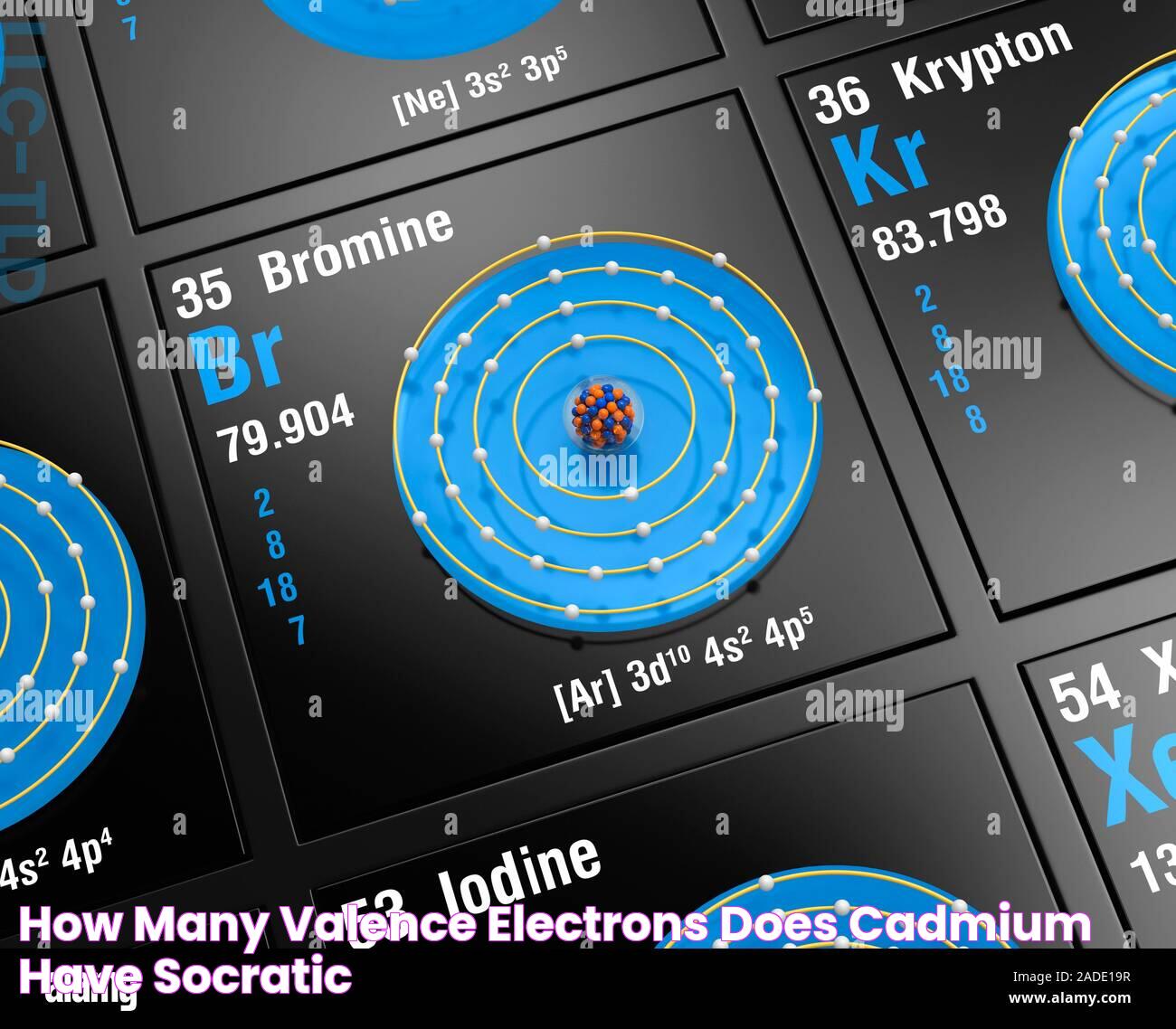 Valence Electrons For Bromine: A Comprehensive Guide To Understanding