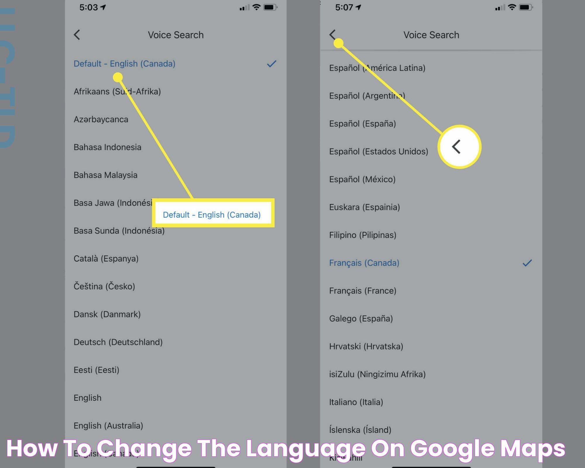 How to Change the Language on Google Maps